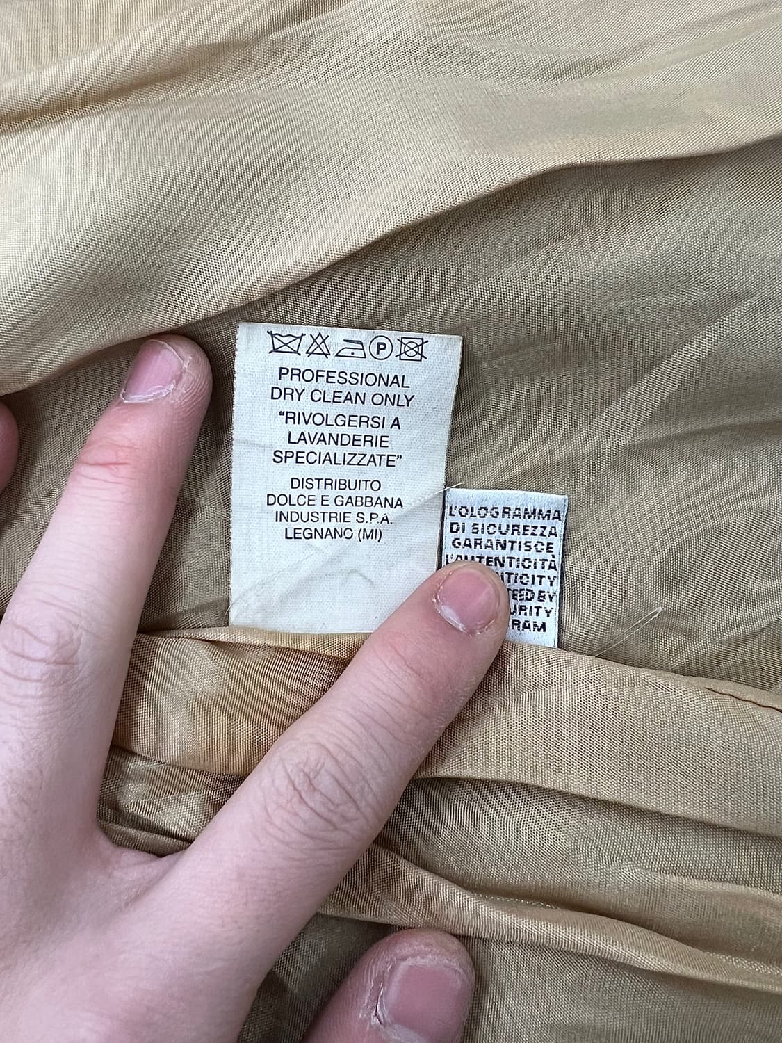 돌체 앤 가바나 브라운 아플리케 스트라이프 펠레 레더 스냅 버튼 자켓 상품이미지9