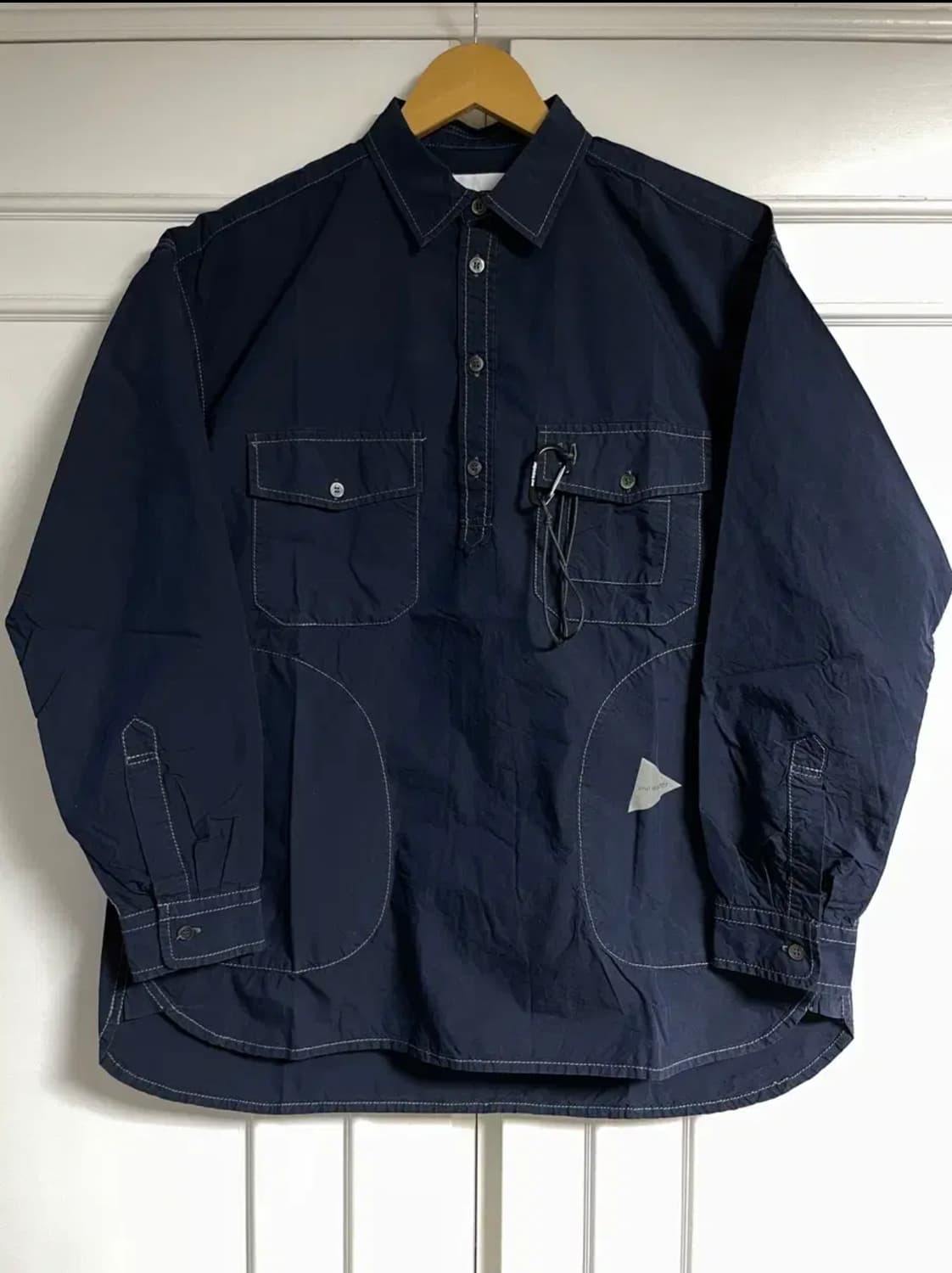 and wander CODURA Typewriter L/S Shirt 상품이미지1