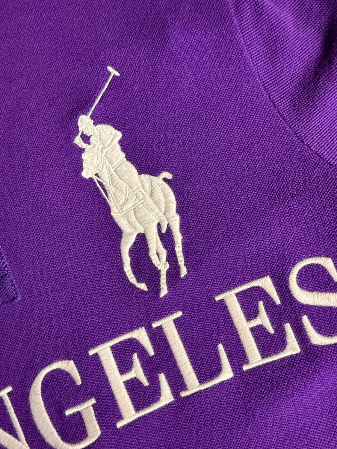 POLO 폴로 빅포니 로스엔젤레스 카라티 퍼플 상품이미지3
