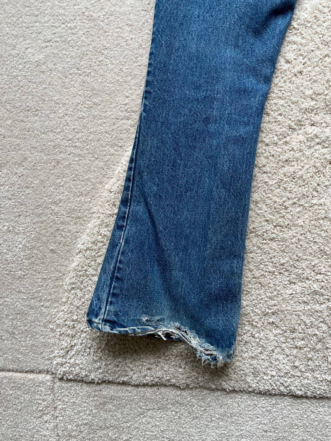 80s 오렌지탭 리바이스 646 벨바텀 (31-32) 상품이미지8