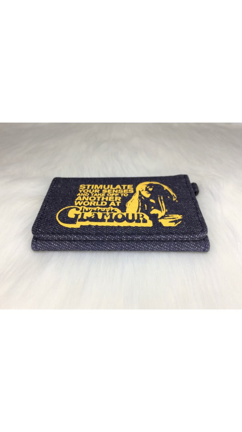 히스테릭 글래머 데님 프린팅 카드 지갑 상품이미지6