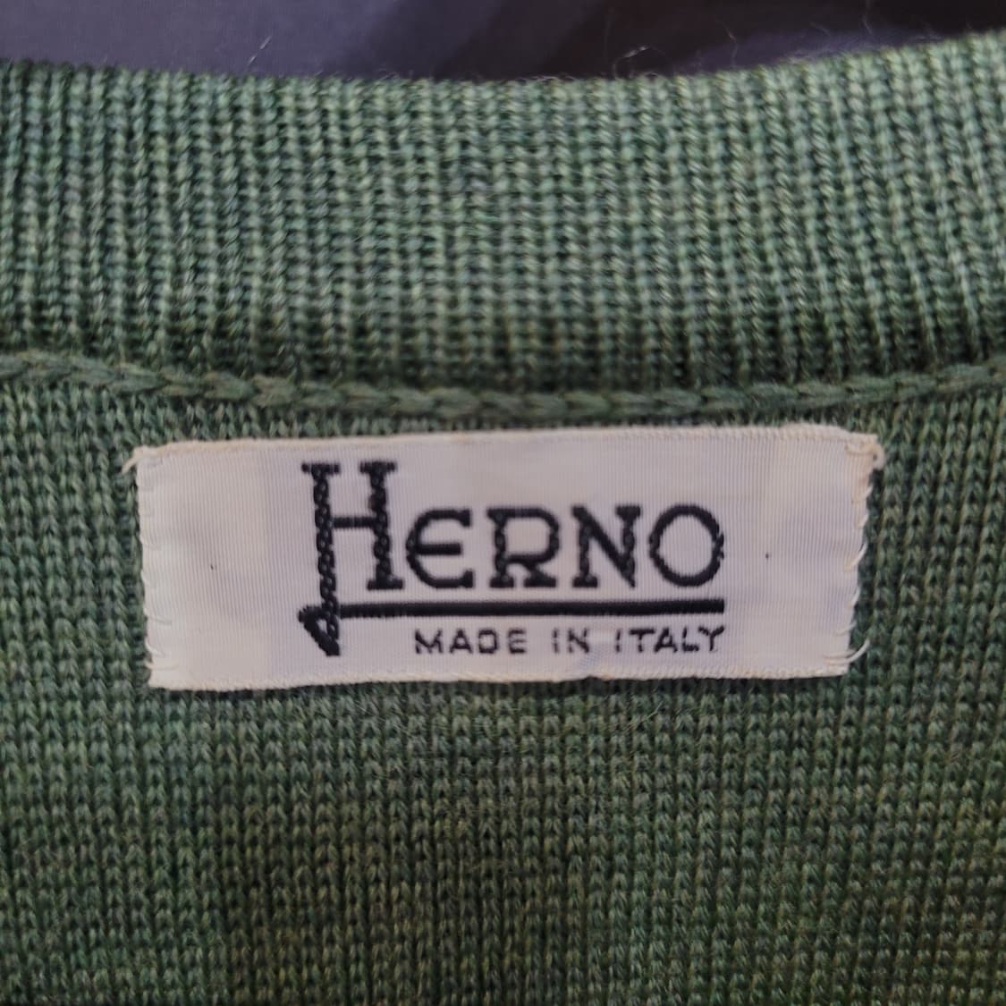 HERNO 에르노 이태리 빈티지 니트 가디건 자켓 상품이미지5