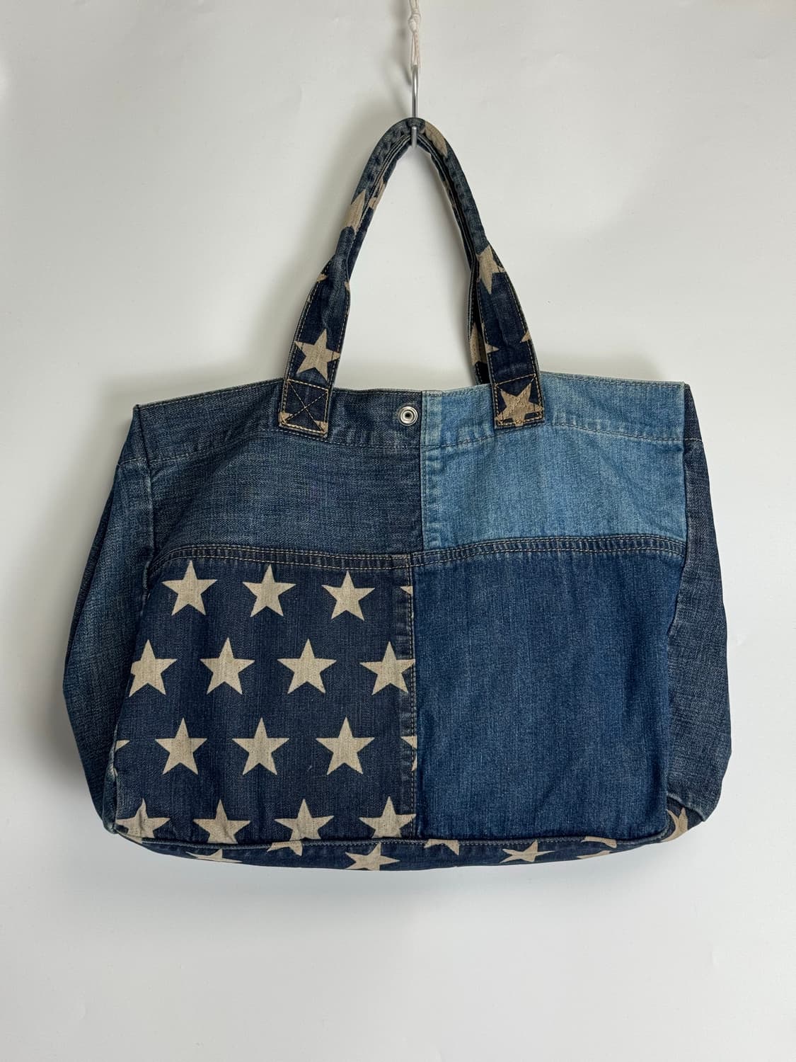 히스테릭글래머 빈티지 패치워크 데님 토트백 숄더백 가방 상품이미지3