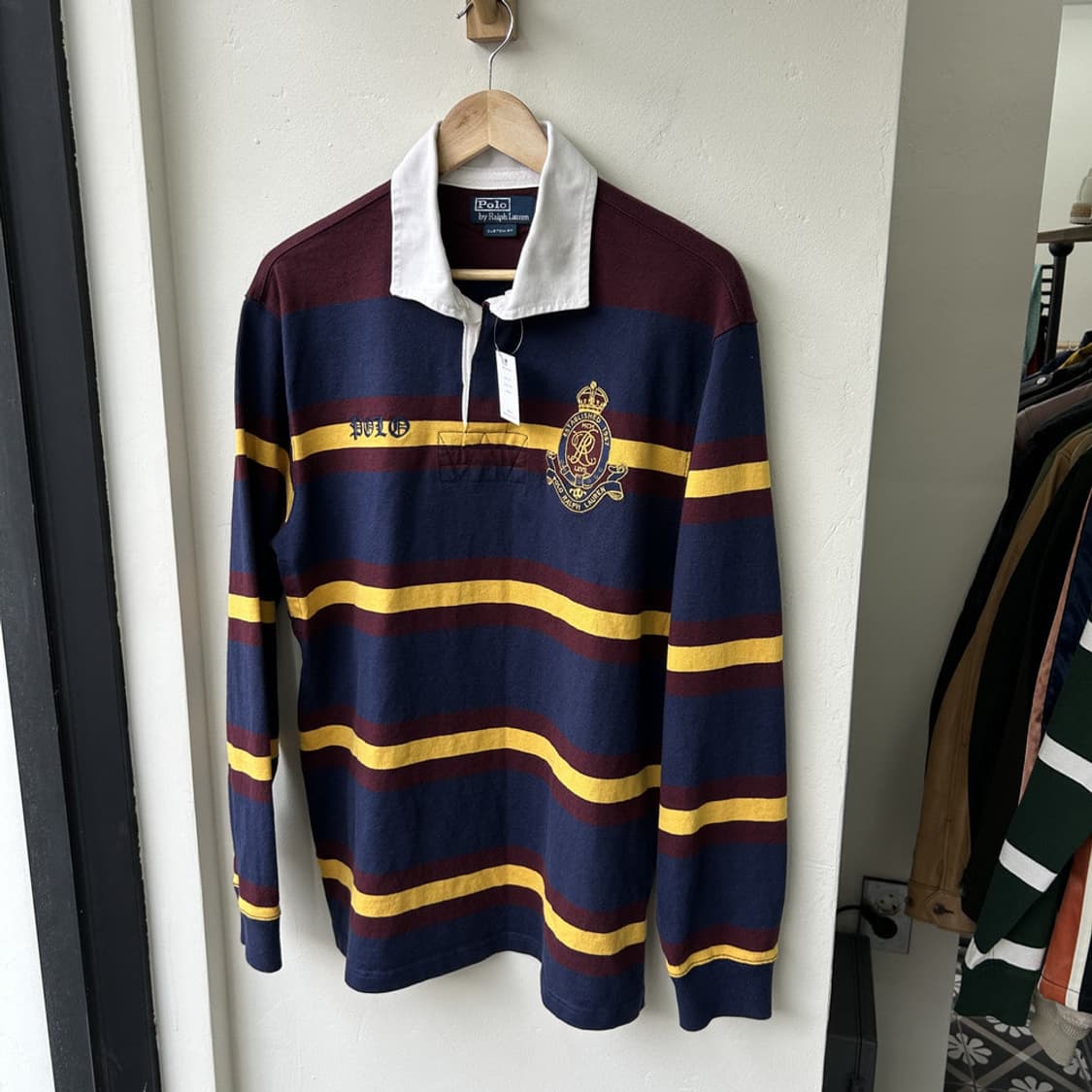 16192 - 폴로 랄프로렌 스트라이프 럭비티 상품이미지2