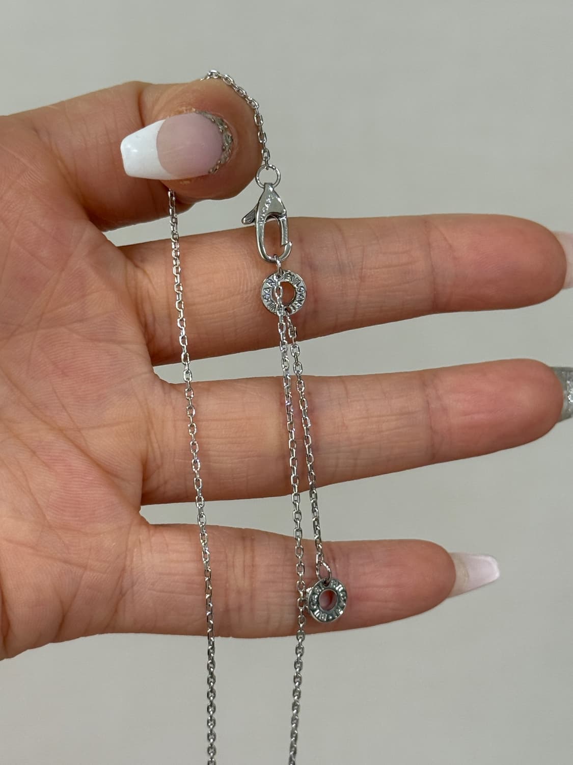 뱀 목걸이, 여자 목걸이, 풀큐빅 새상품 상품이미지4