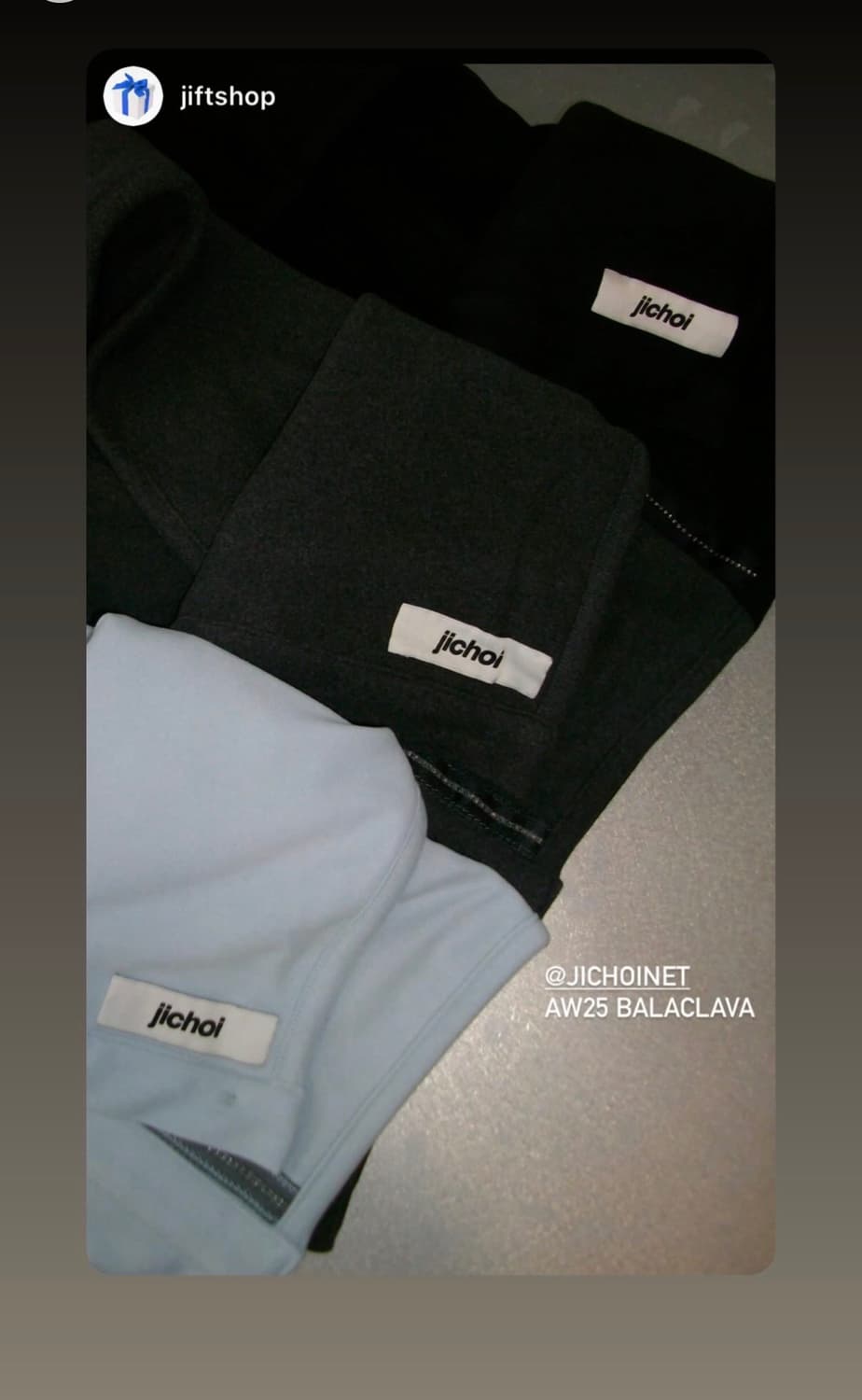 구해요) 지초이 aw25 바라클라바 상품이미지1