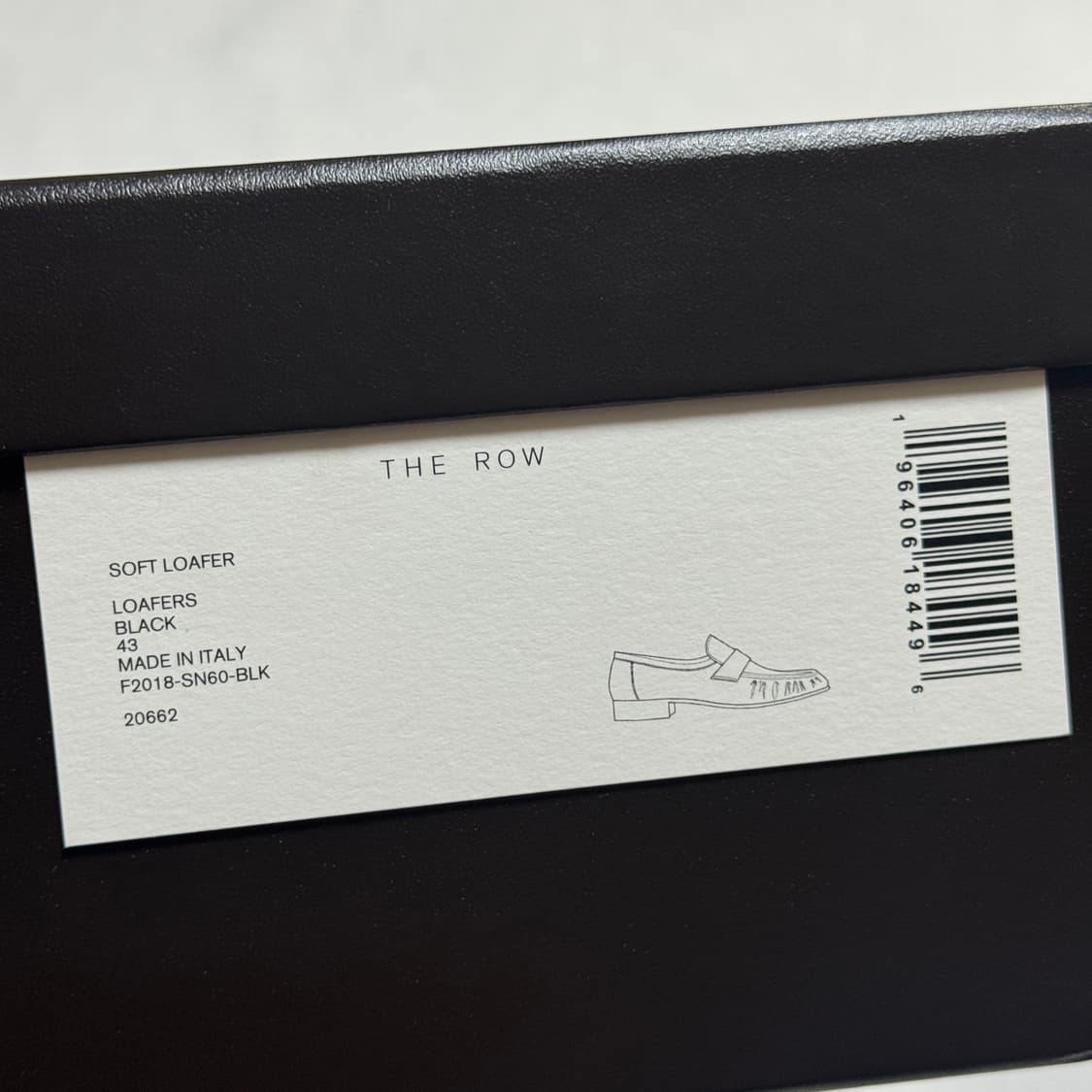 (새상품 43) 더로우 소프트레더 로퍼 상품이미지10