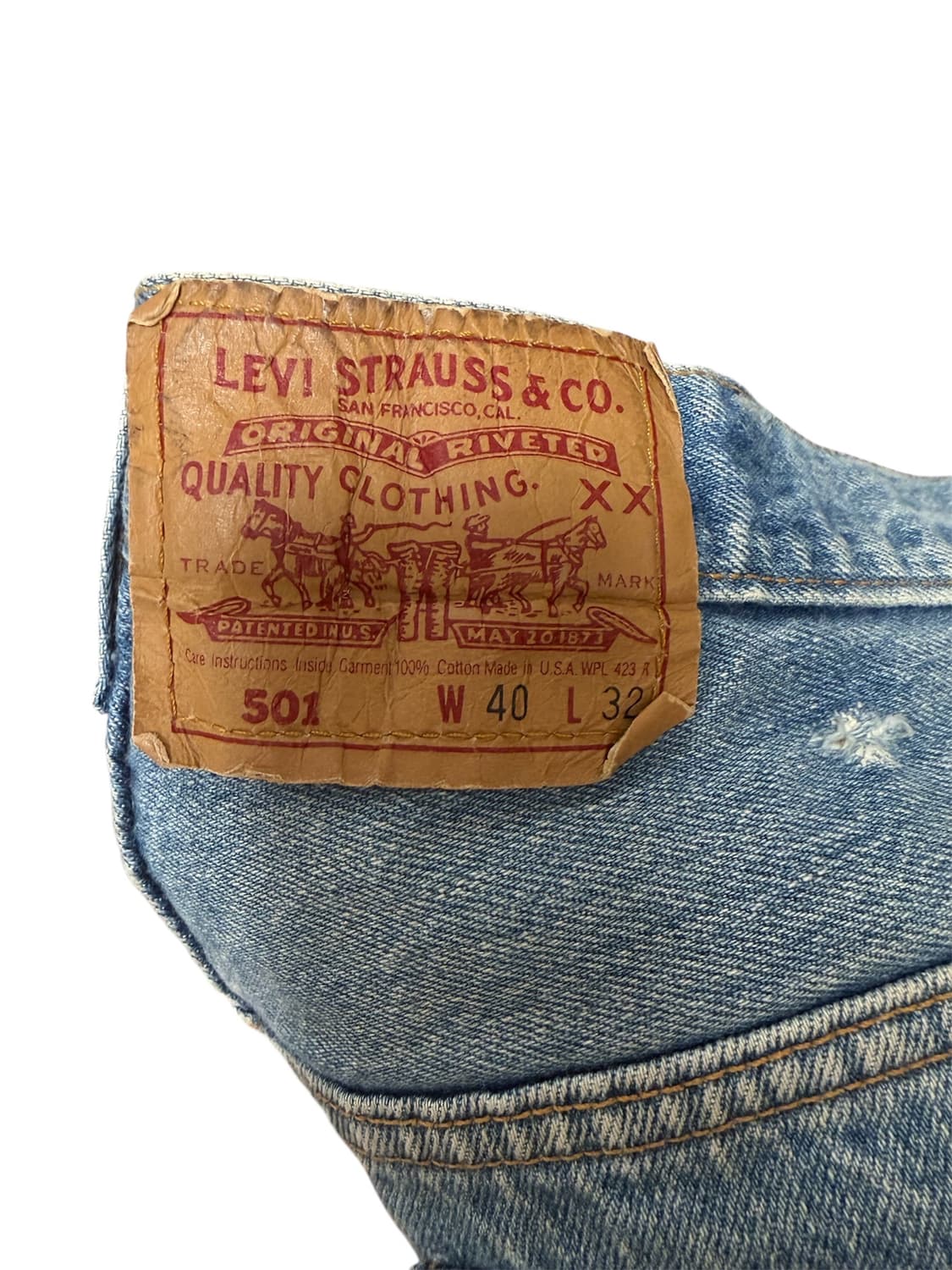 [40] 90s 리바이스 501 usa 상품이미지5