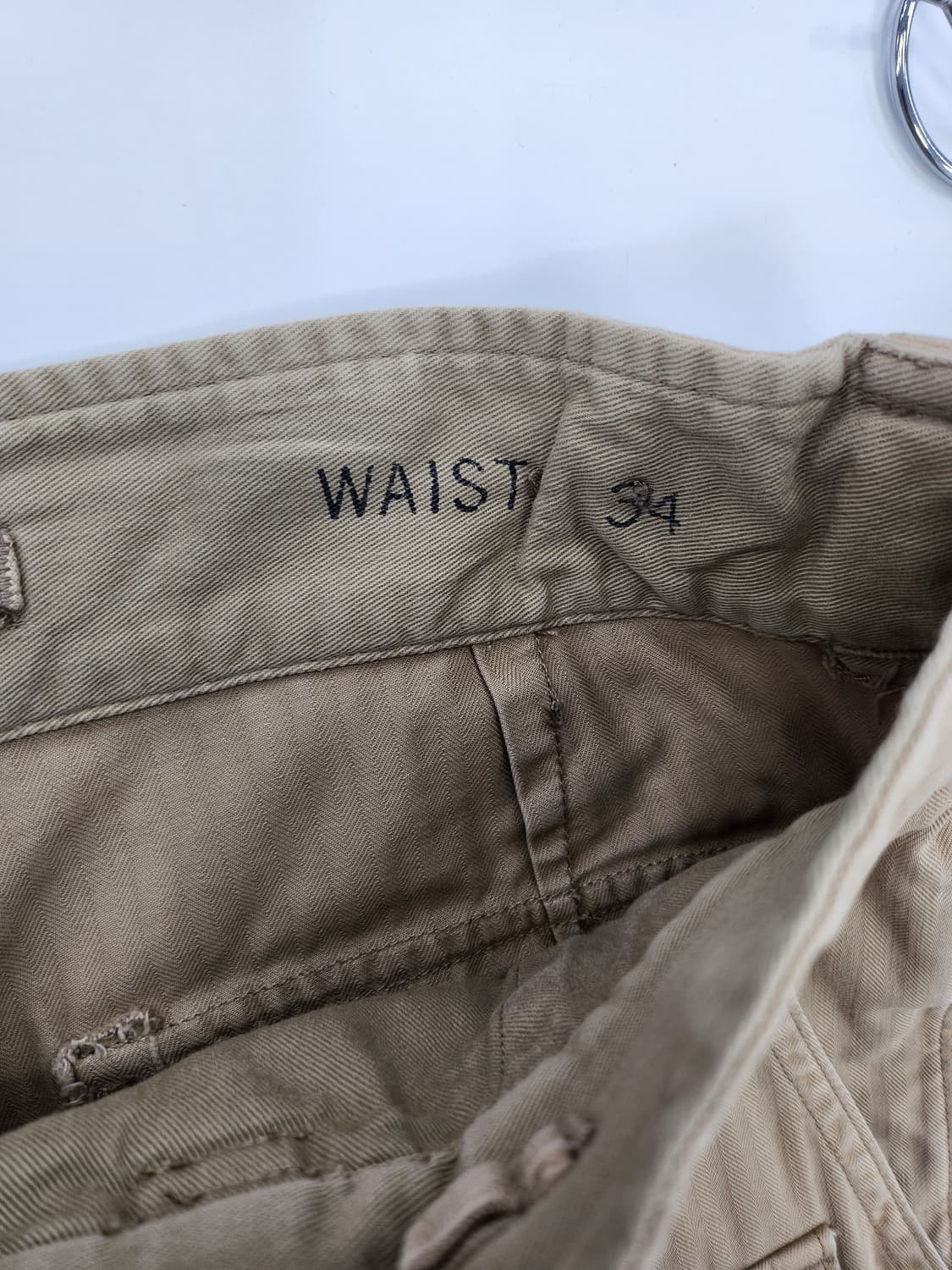 34 RRL 더블알엘 헤링본 밀리터리 카고 쇼츠 반바지 상품이미지5