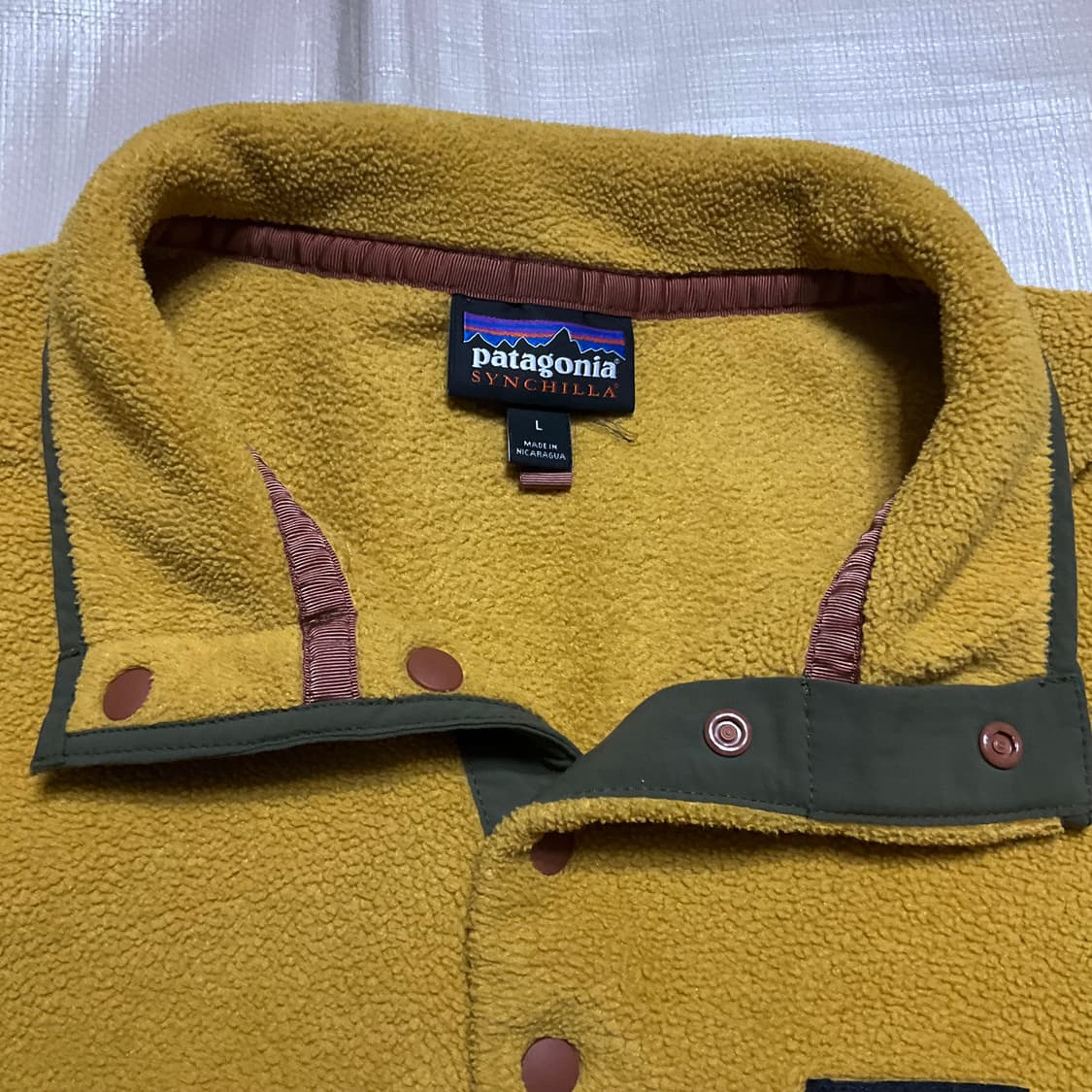 파타고니아 신칠라 머스타드 L 상품이미지4