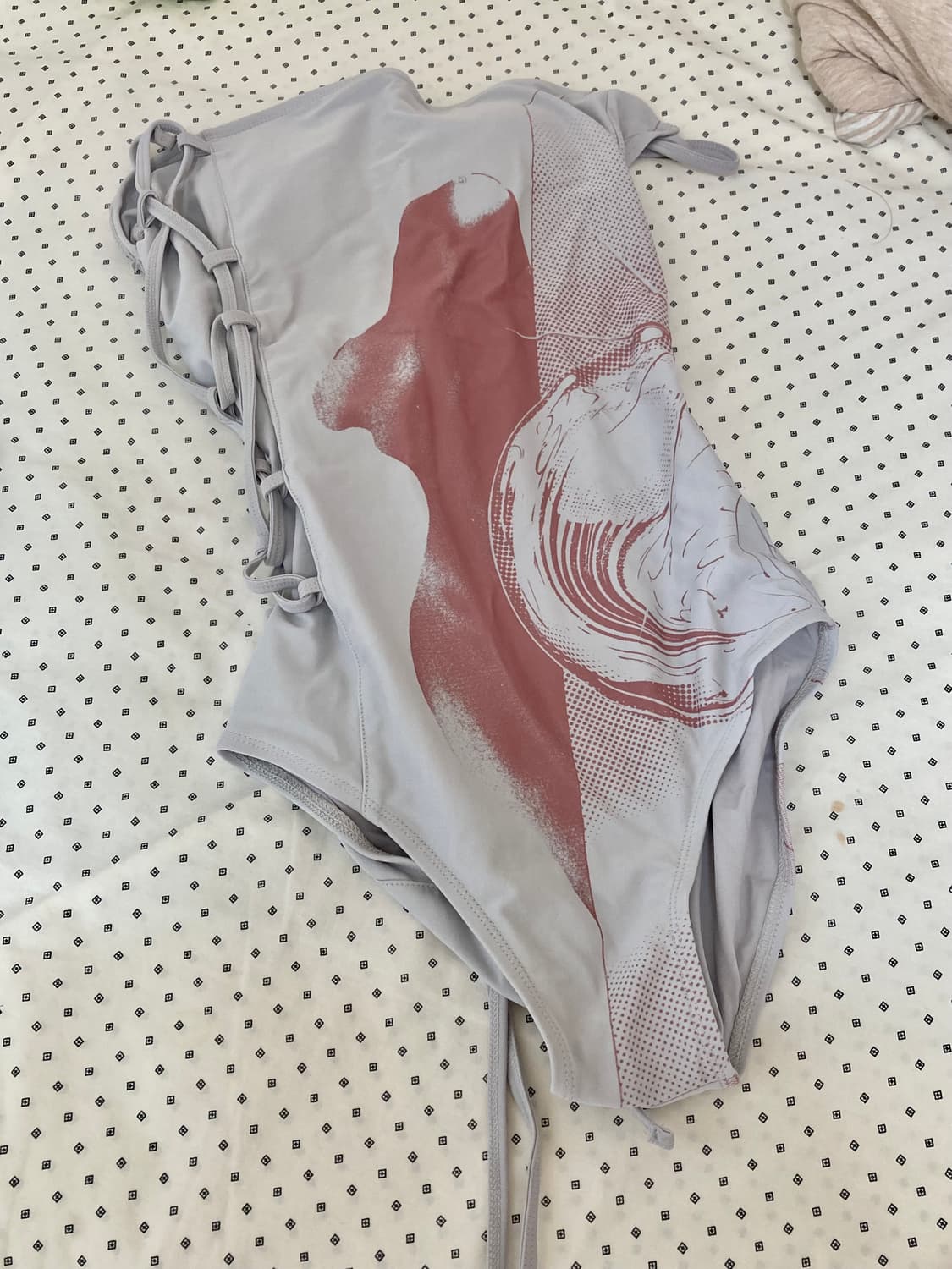 Nache comic gray 수영복 상품이미지4