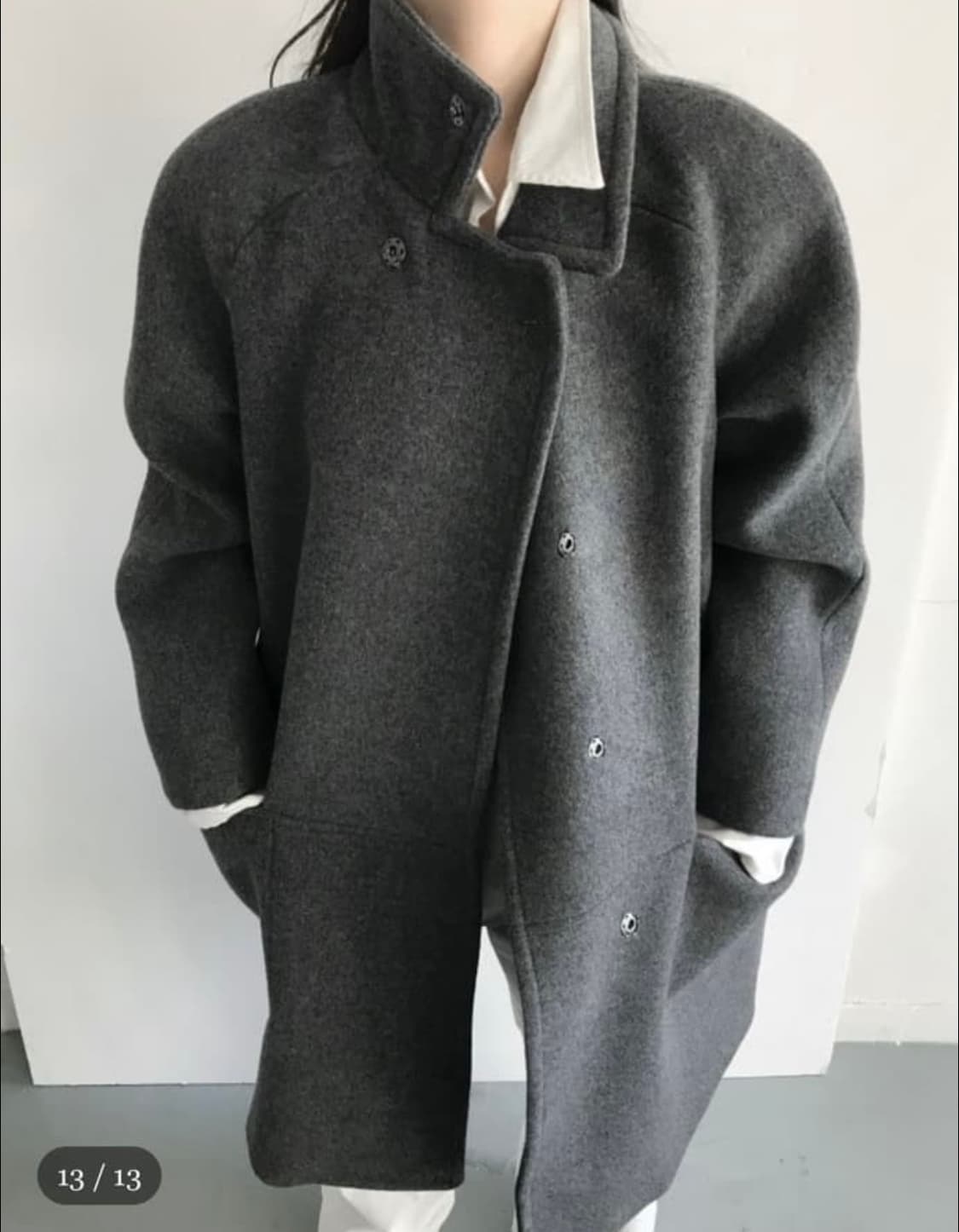 eonts 매니쉬 하프코트 상품이미지1