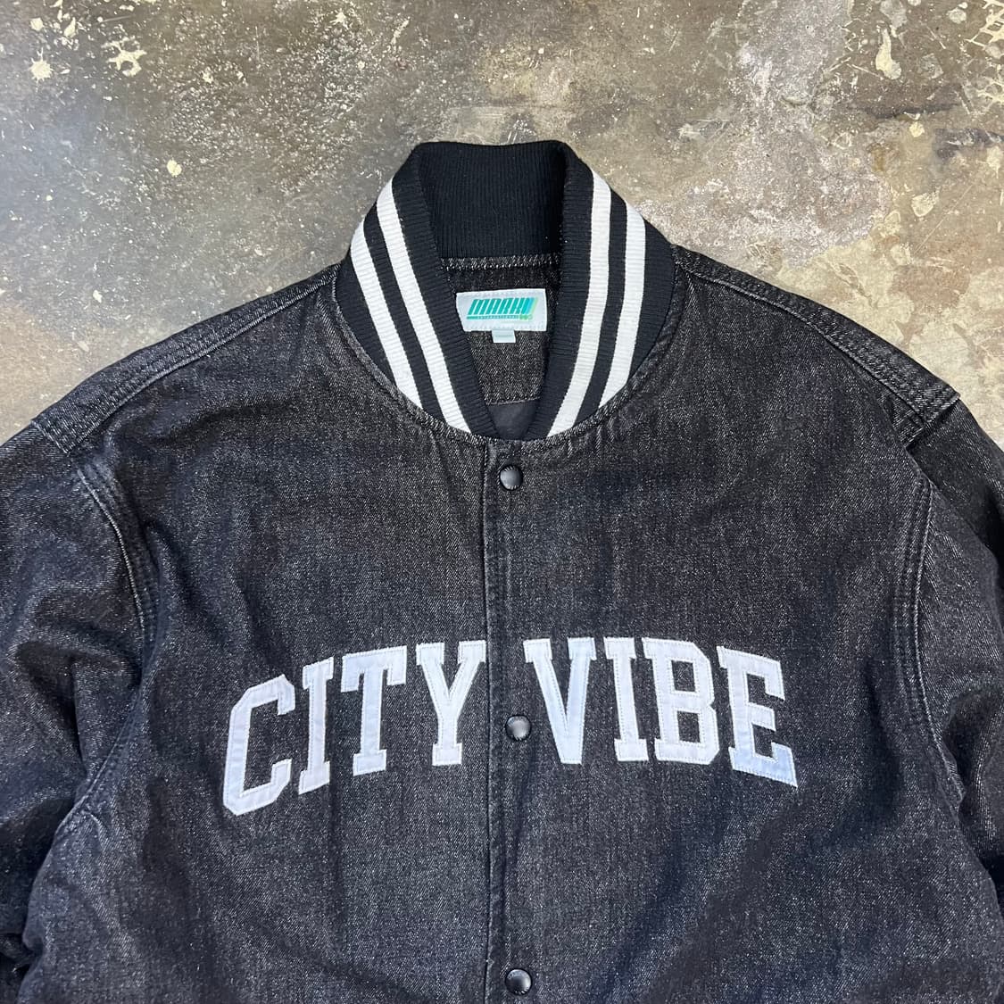 100) 마크엠 데님 바시티자켓 스타디움자켓 야구점퍼 상품이미지3