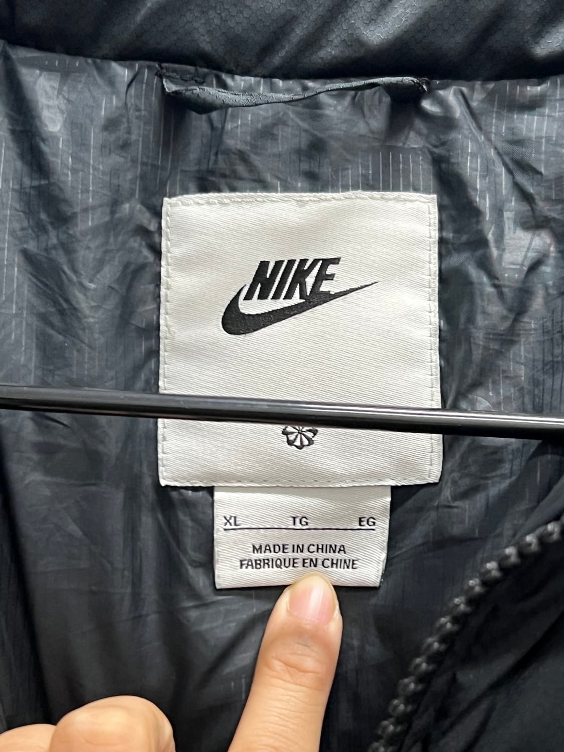 나이키 NSW 패딩 푸퍼 자켓 블랙 상품이미지4