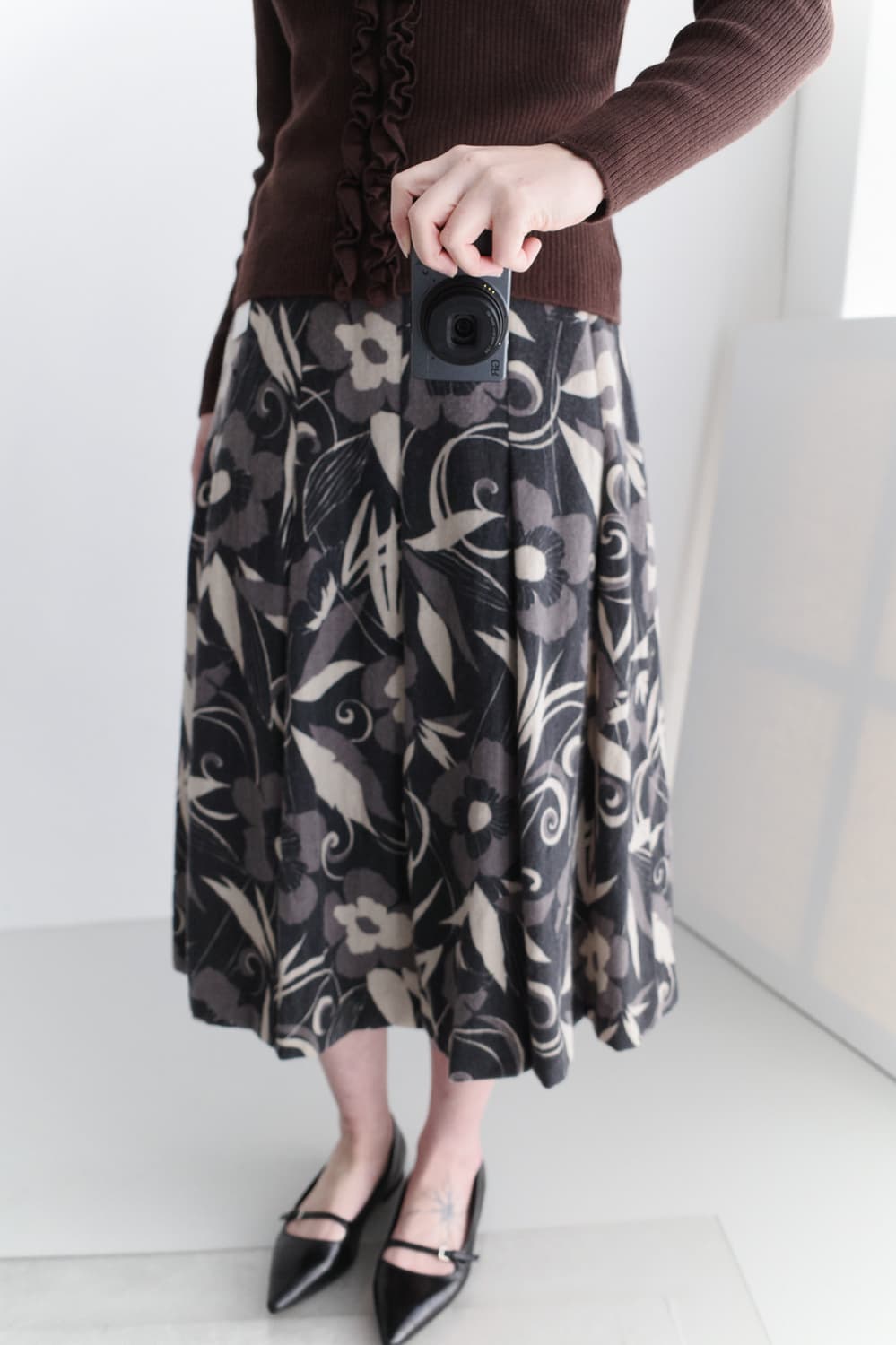 oriental wool skirt 상품이미지4