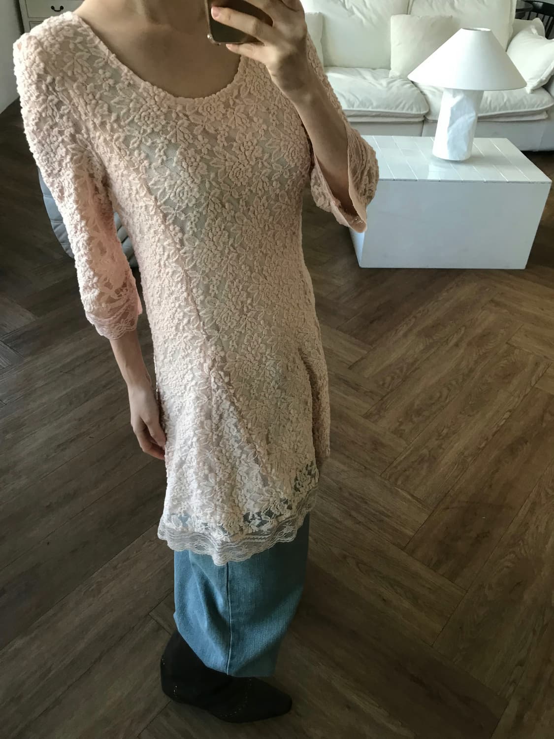 vintage lace one-piece 상품이미지3