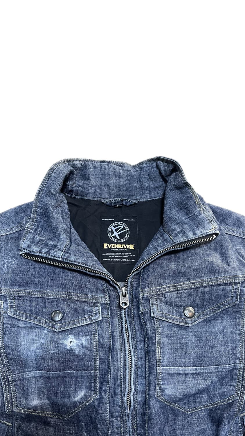 Evenriver 데님 자켓 상품이미지2
