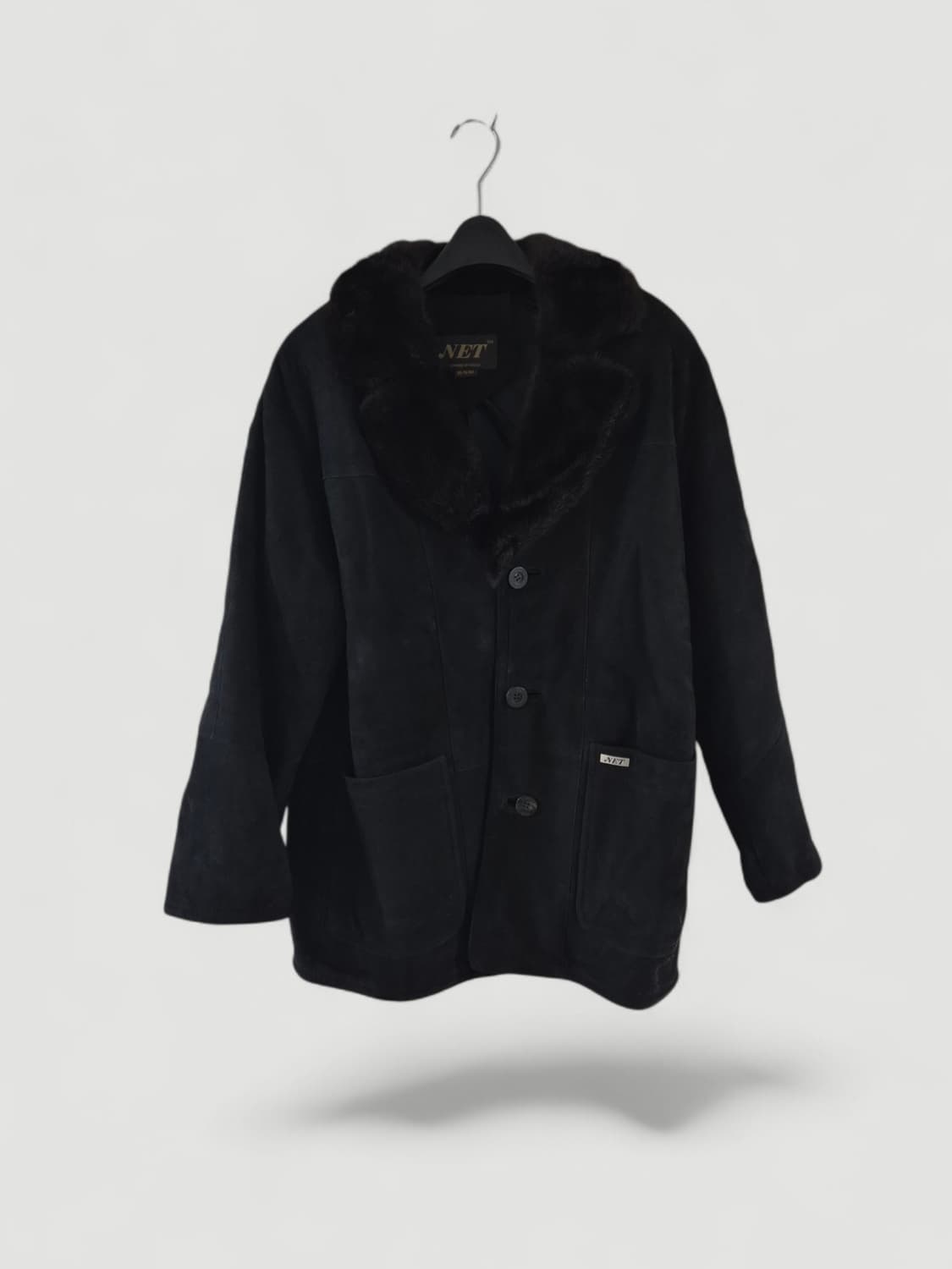 NET ITALY 여자 빈티지 밍크털 가죽무스탕 자켓 상품이미지2