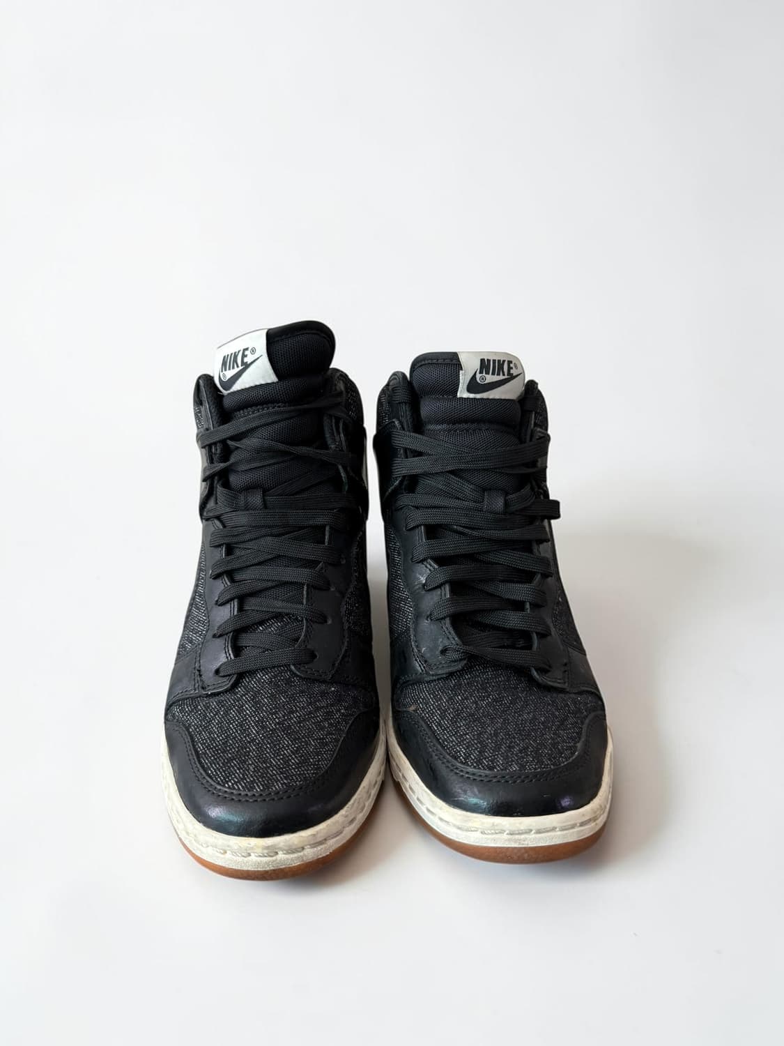 나이키 덩크 스카이 하이(Sky High) 블랙 데님 컬러 -240 상품이미지2