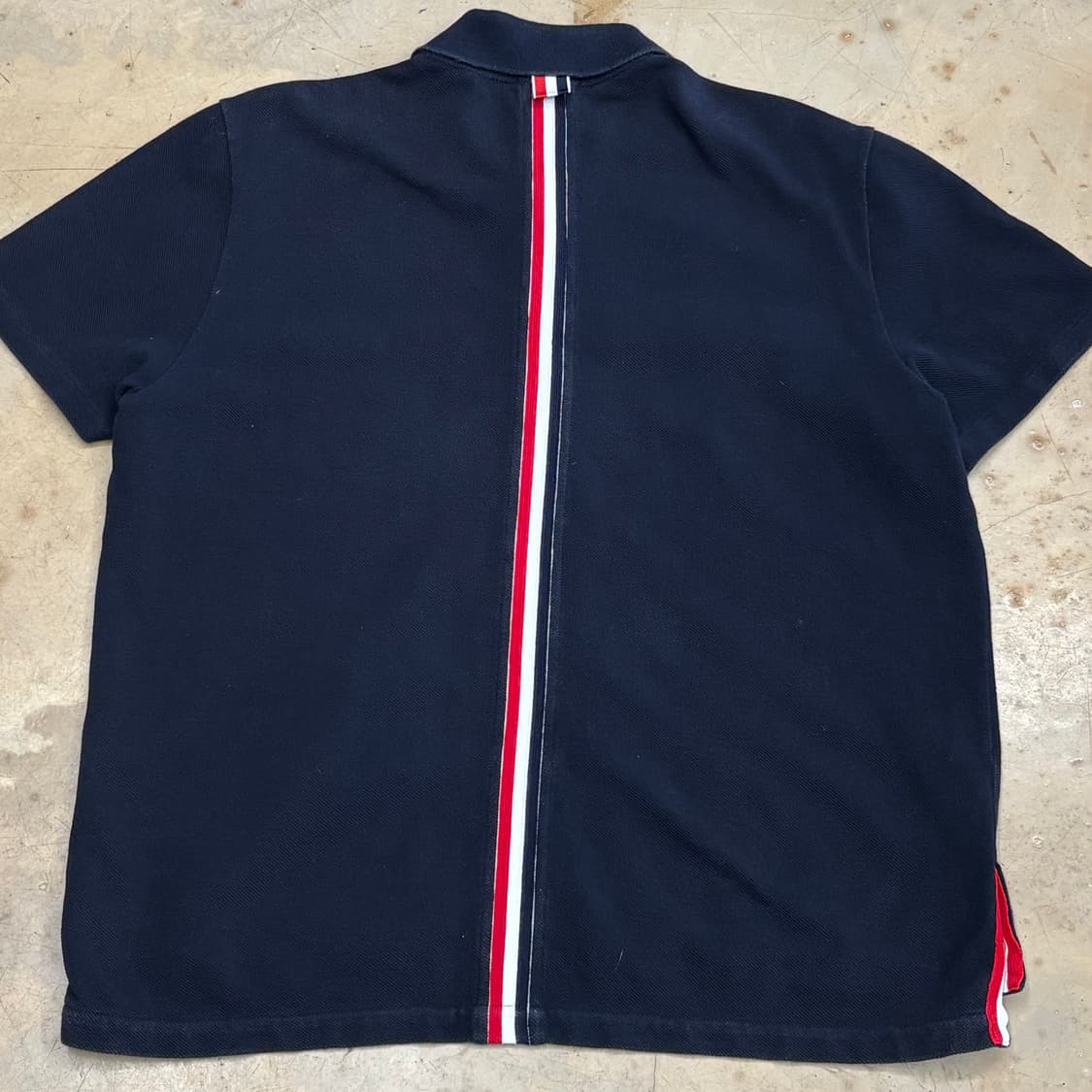 🫶🏻 톰브라운 네이비 카라 반팔티 🫶🏻 상품이미지3