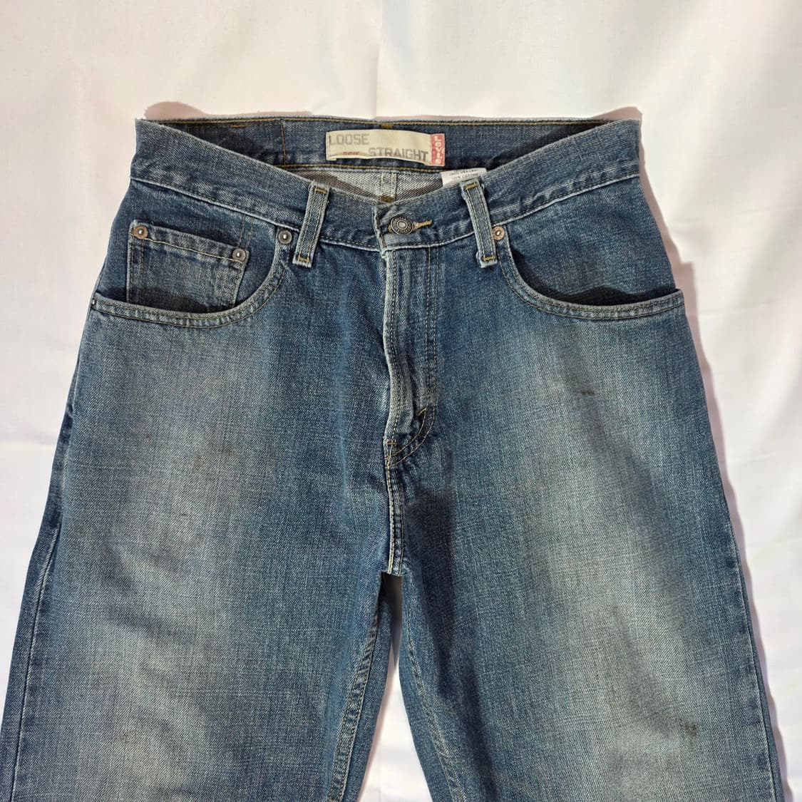 [W28L30]00s 리바이스 569 루즈스트레이트핏 데님 팬츠 상품이미지2