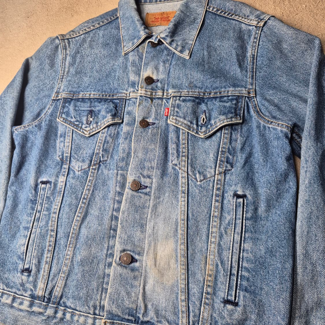 80s 미제 리바이스 트러커 상품이미지2