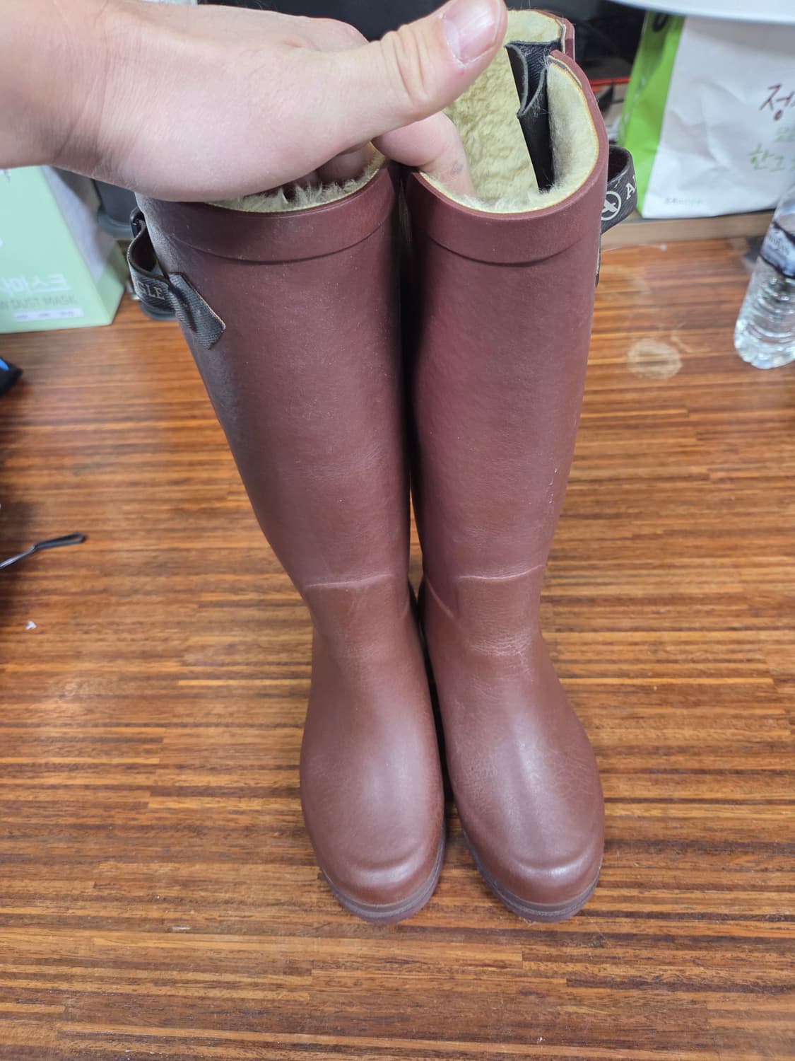 에이글 안감플리스 방한 롱 부츠 36 230 상품이미지3