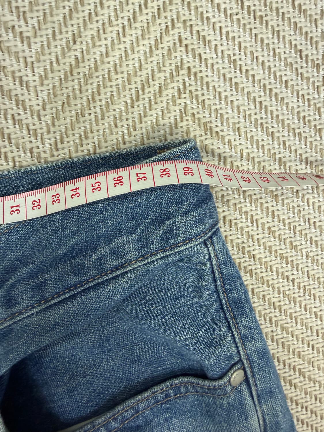 정품) 유니클로 JW앤더슨 데님 팬츠 30 상품이미지7