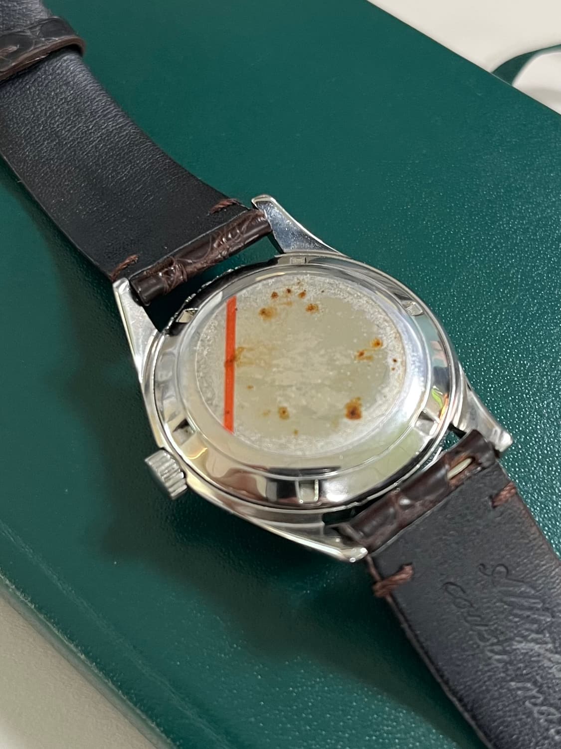 극레어) 50,60s 지라드 페르고 Gyromatic 빈티지 시계 상품이미지5