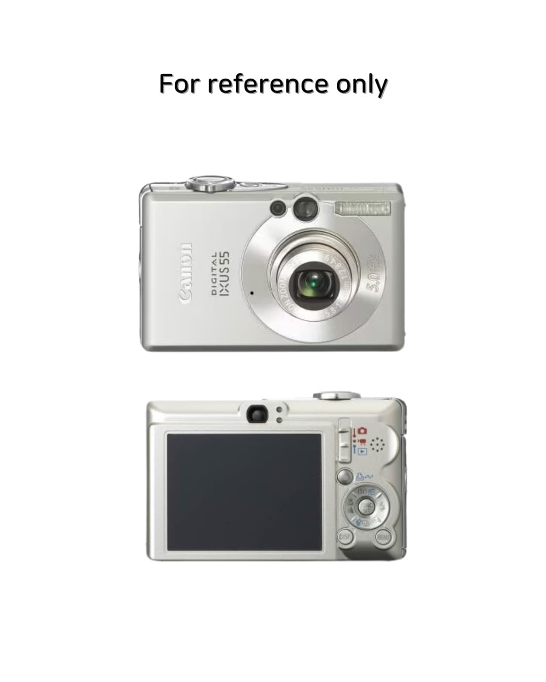 CANON IXUS 55 캐논 익서스 빈티지 디지털카메라 디카 상품이미지4