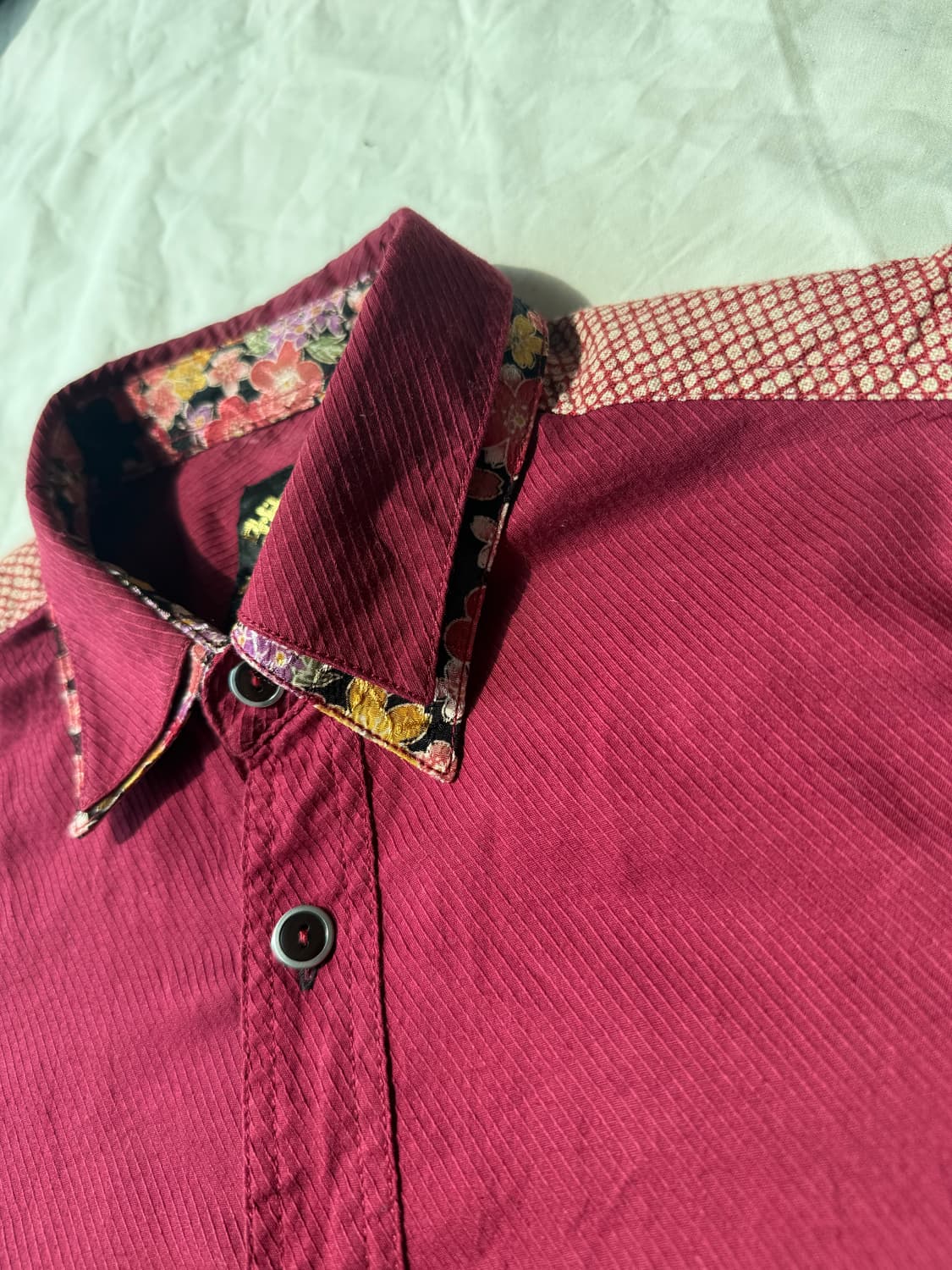 레드 자수 제페니즈 셔츠 상품이미지2