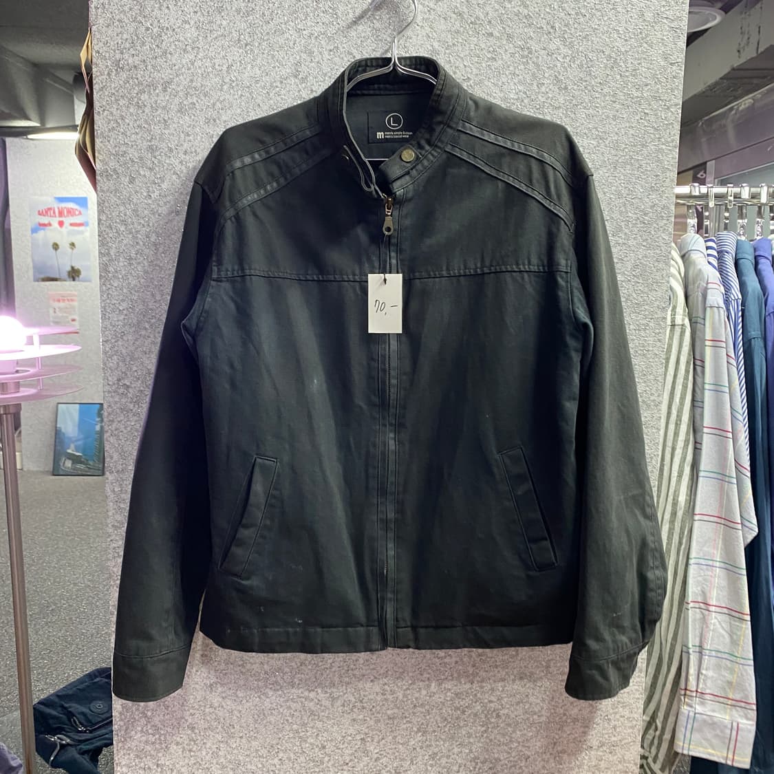 모리스 심플 앤 클린 워시드 싱글 자켓 B4510 상품이미지2