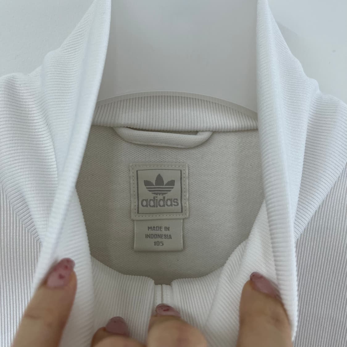 아디다스 스탠스미스 슈프림 흰초 화이트 트랙탑 져지 상품이미지5