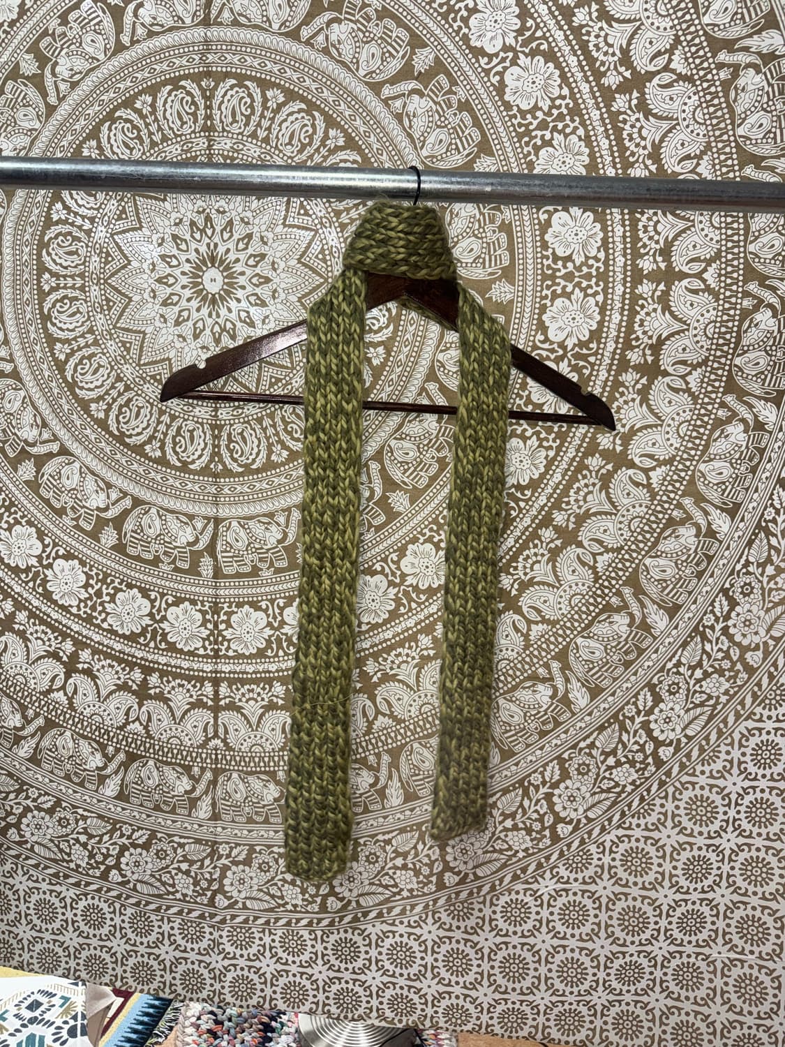 빈티지 그린 머플러 목도리  상품이미지2