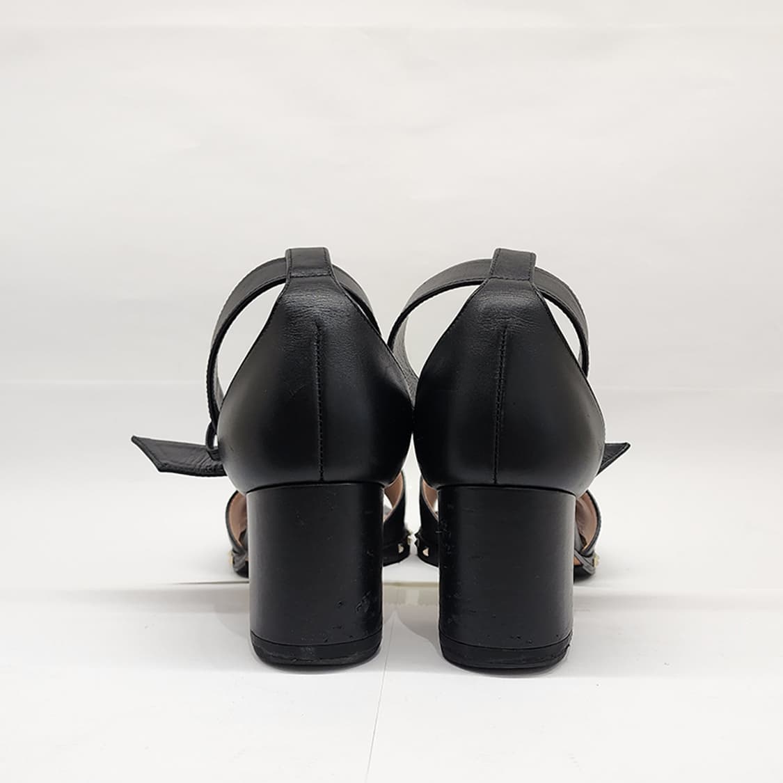 발렌티노 스터드 스트랩 샌들 힐 36 상품이미지3