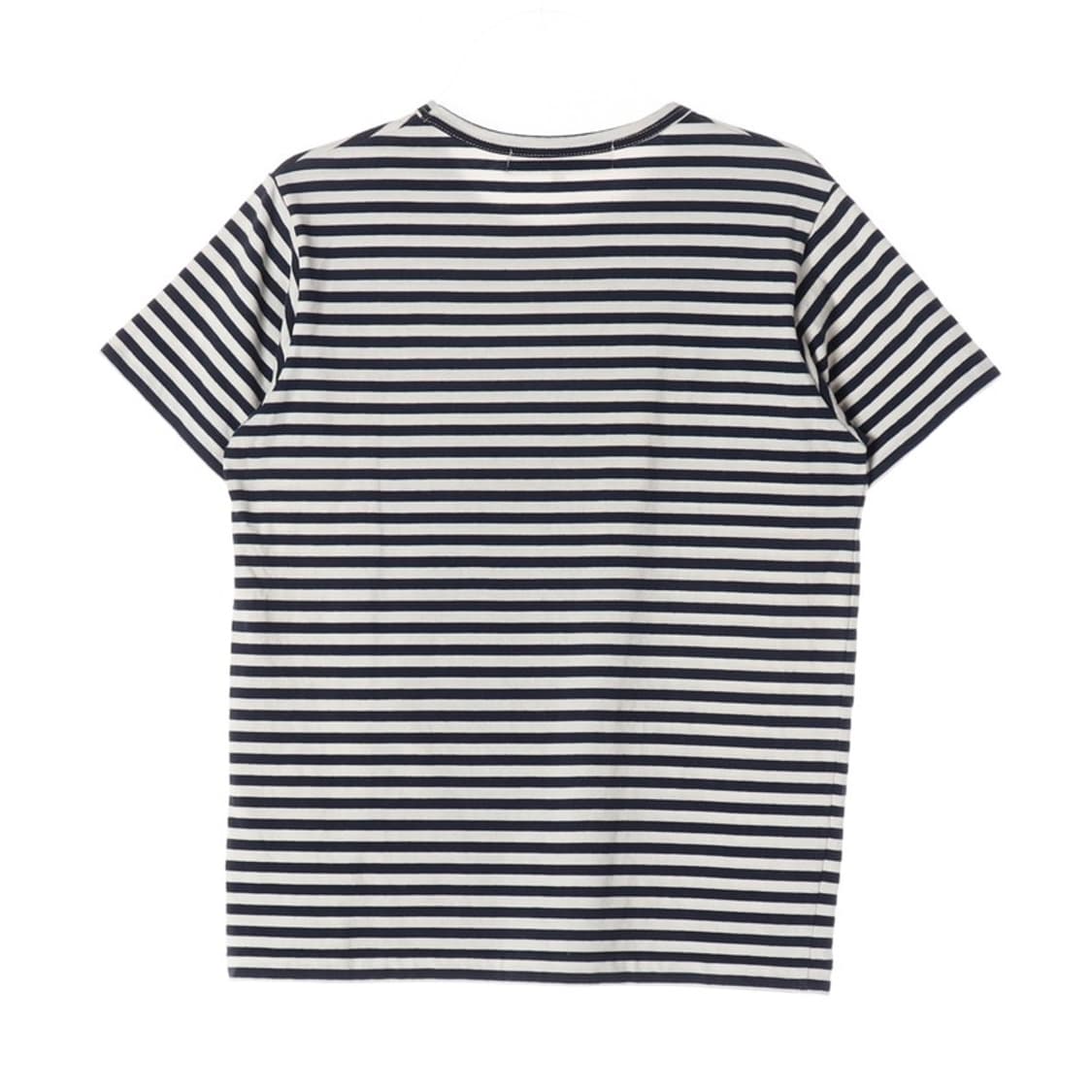 꼼데가르송 플레이 레드 하트 스트라이프 반팔티 L 상품이미지2