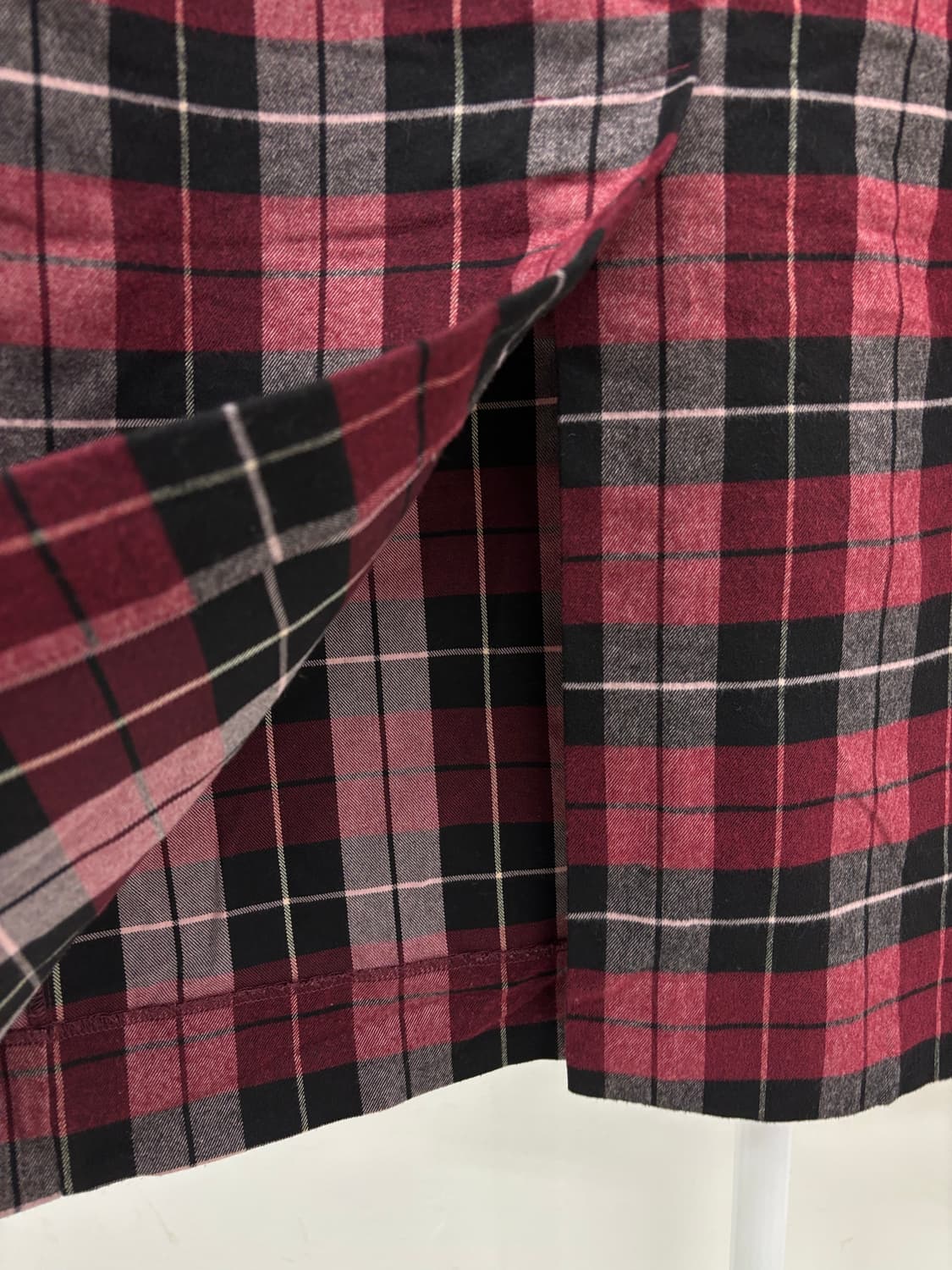 빈티지 체크 스커트 상품이미지7