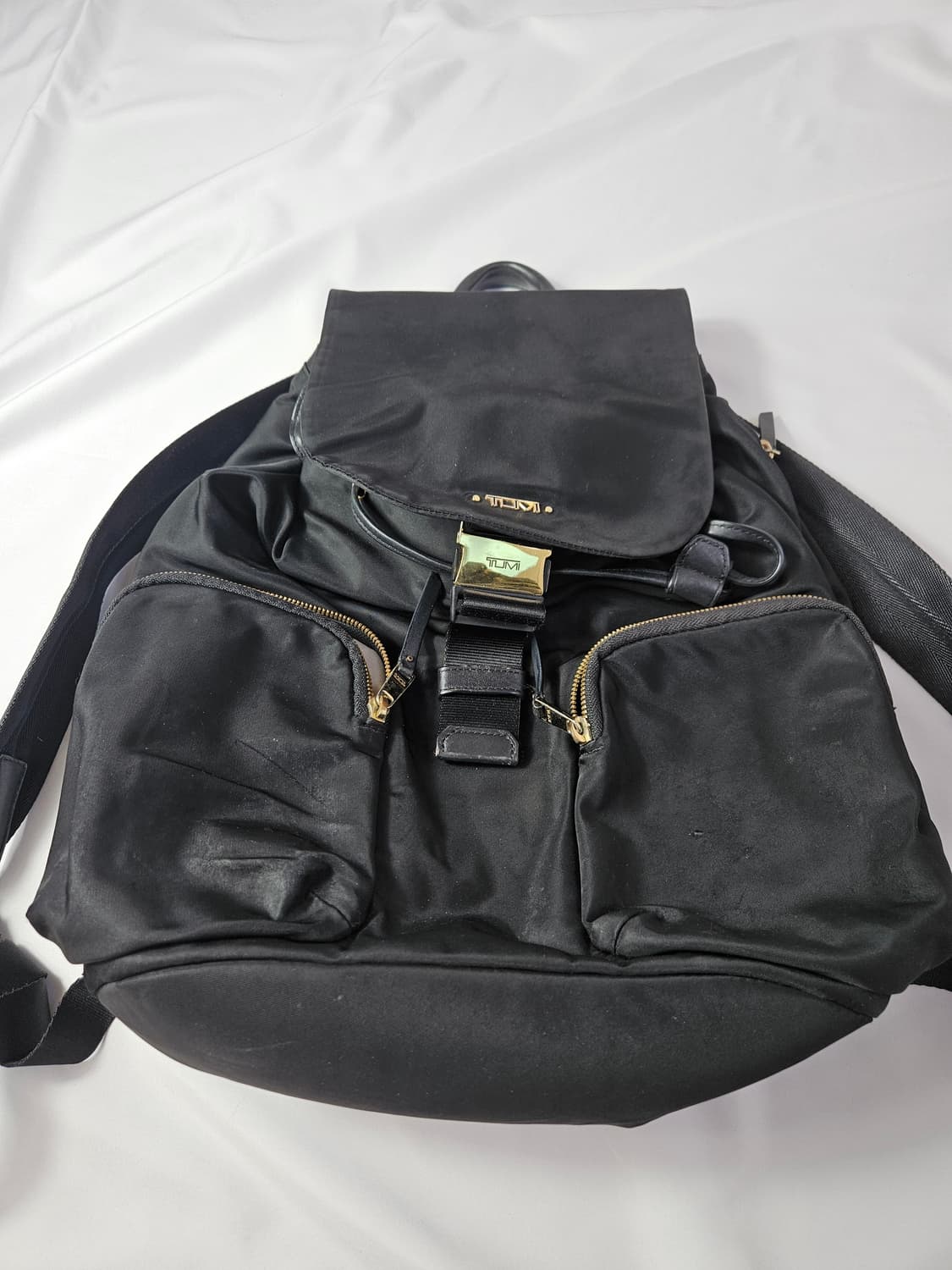 TUMI 투미 보야져 리바스 백팩 가방 리얼레더 금장 상품이미지2