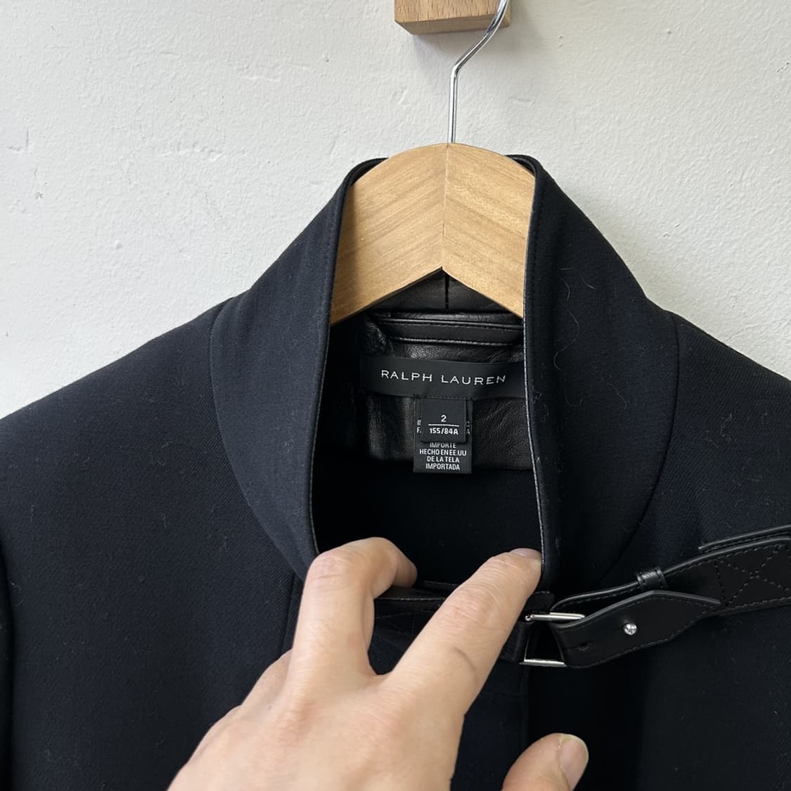 15991 - 랄프 로렌 하이넥 울 자켓 (울 75%) 상품이미지3
