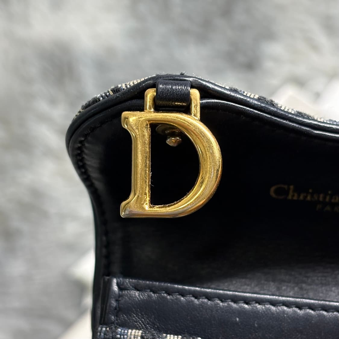 풀박스 디올 오블리크 새들 카드지갑 상품이미지7