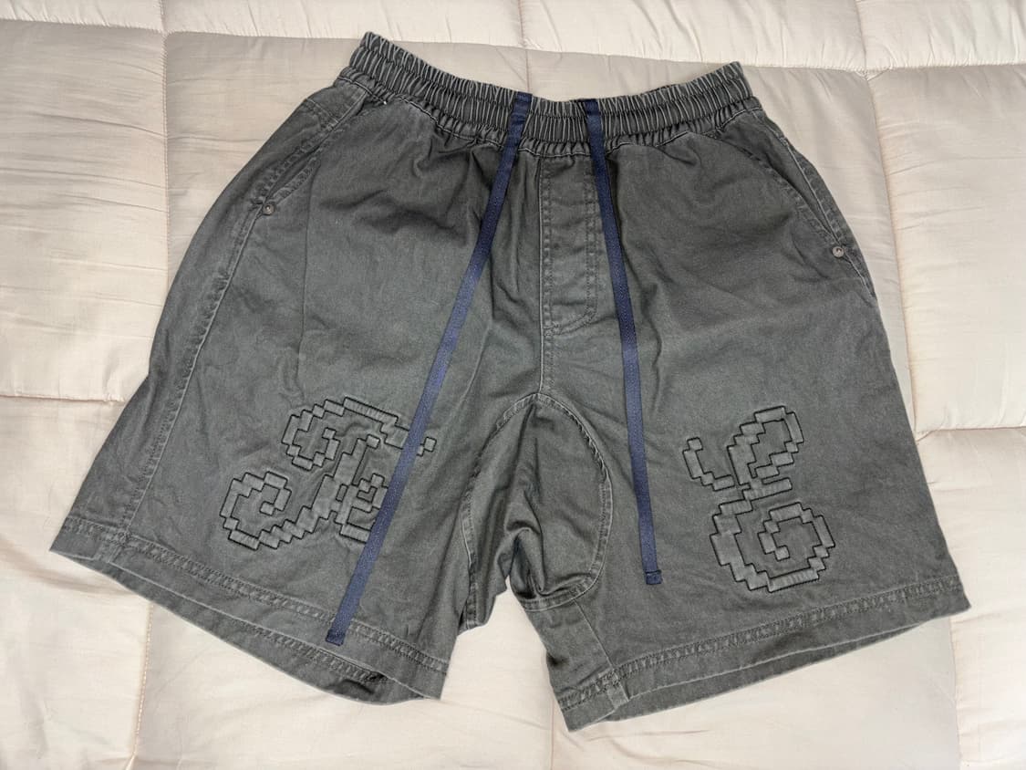 [fa.er.ie] embroidery twill half pants 상품이미지2