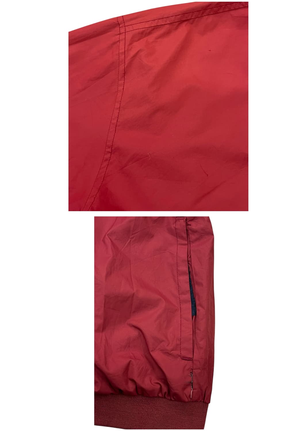 폴로 랄프로렌 USA 브이넥 리버시블 웜업 레드블랙 L  #csz1756 상품이미지7