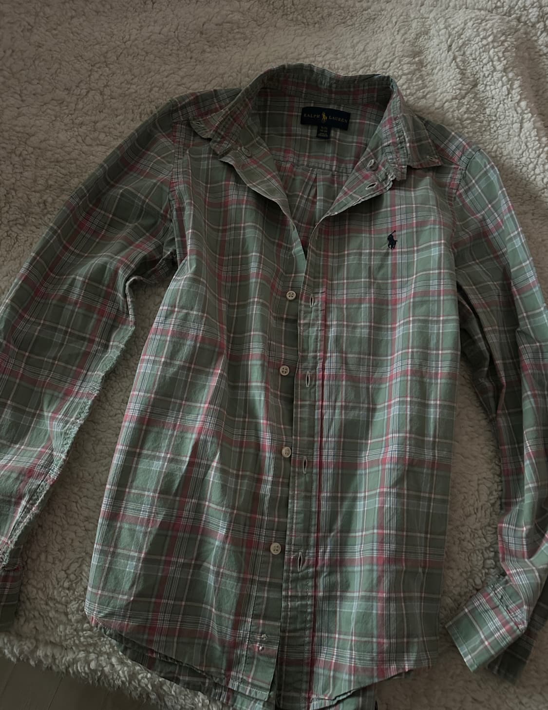 폴로 랄프로렌 체크 셔츠  상품이미지1