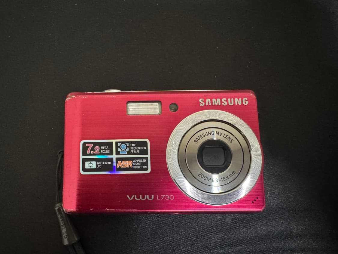 [조여원 디카] 삼성 VLUU L730 레드디카 상품이미지1