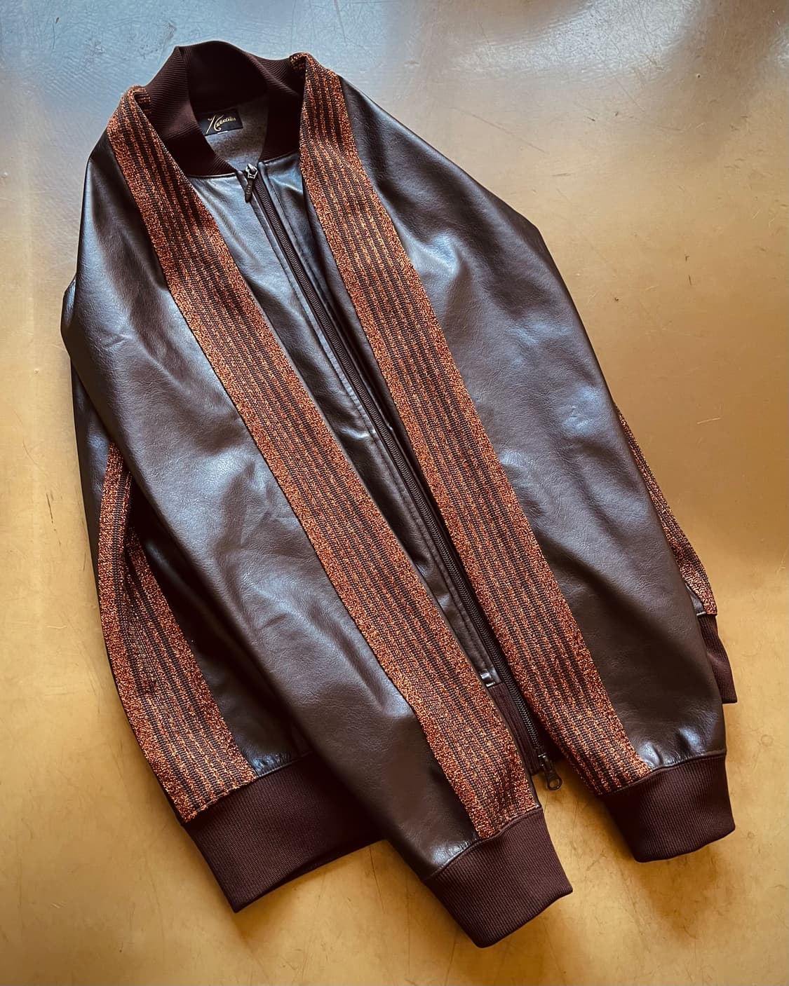 Needles 19fw Synthetic Leather Track JK 상품이미지8