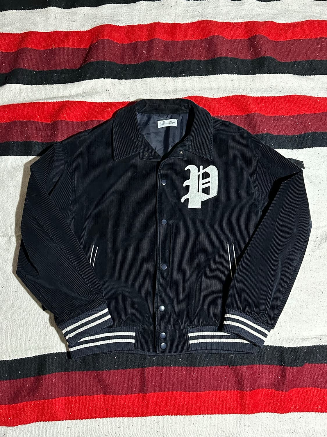 [파르티멘토] •Corduroy Varsity Jacket 상품이미지1