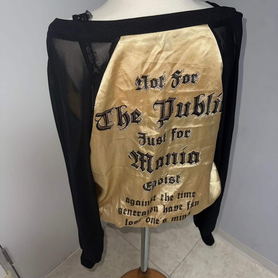 Y2K 갸루 시스루 집업  상품이미지1