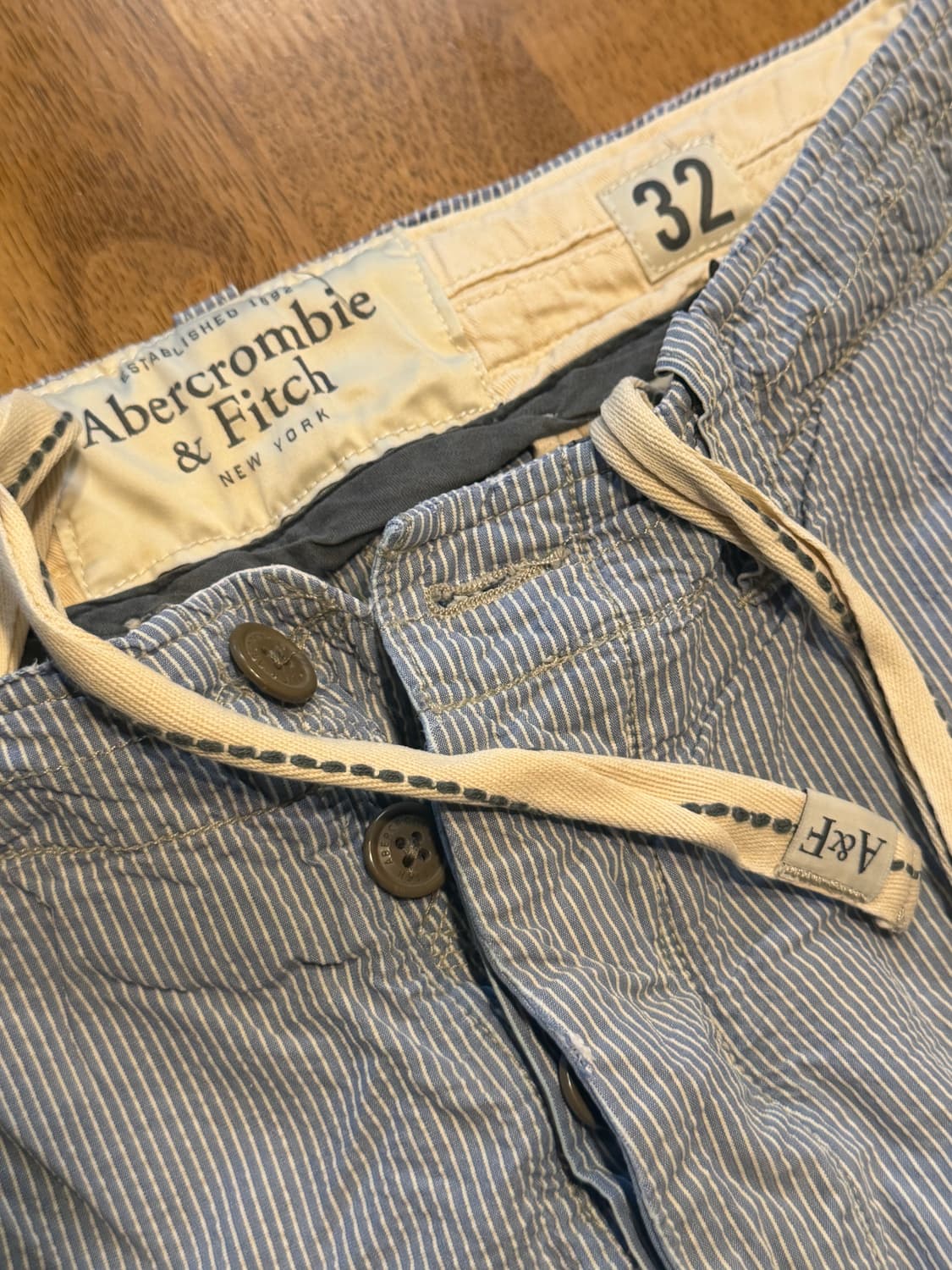 아베크롬비 스트라이프 y2k 숏팬츠 상품이미지3