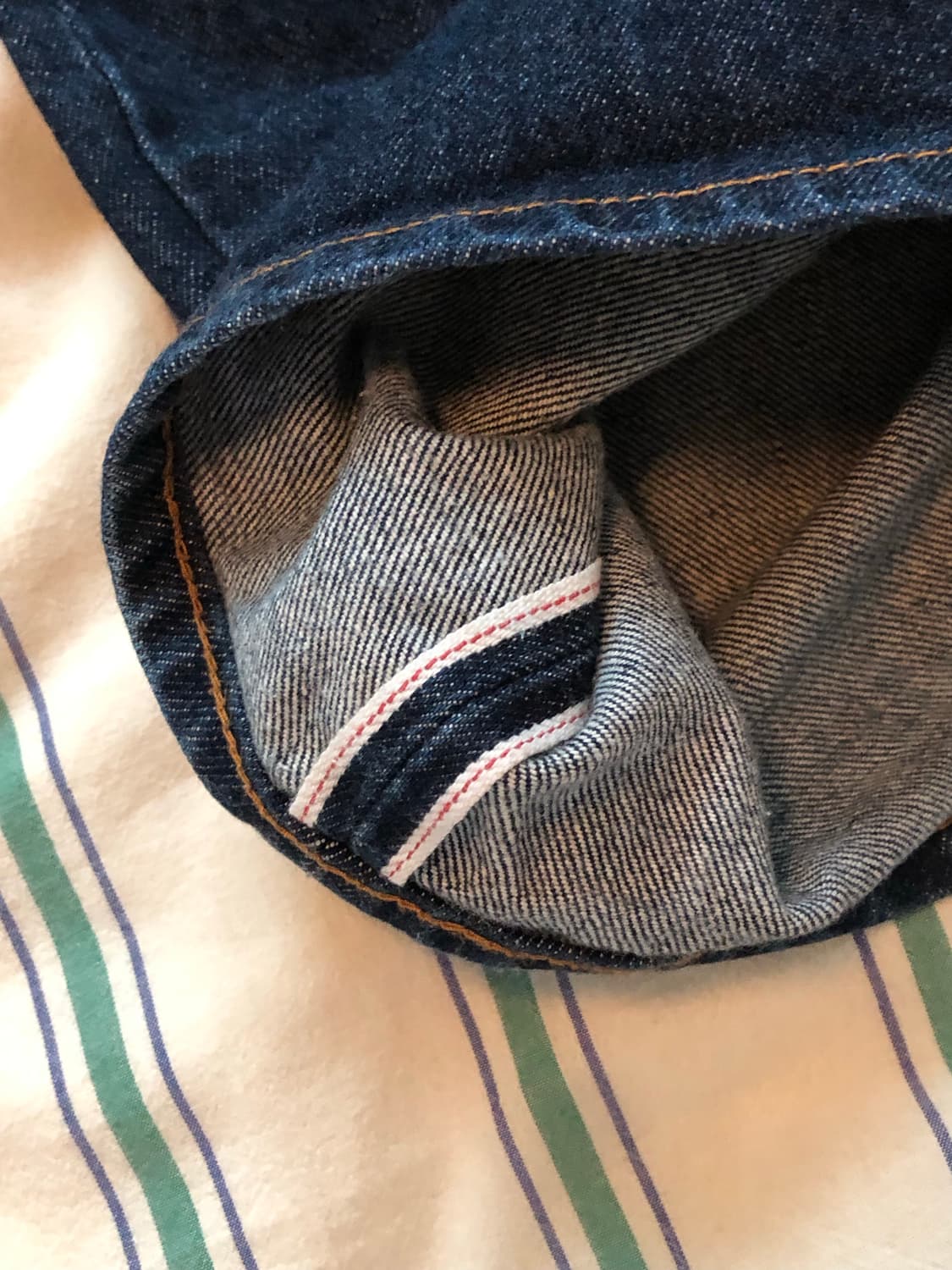 슈프림 배기진 36 Japan Selvedge Indigo Raw 상품이미지8