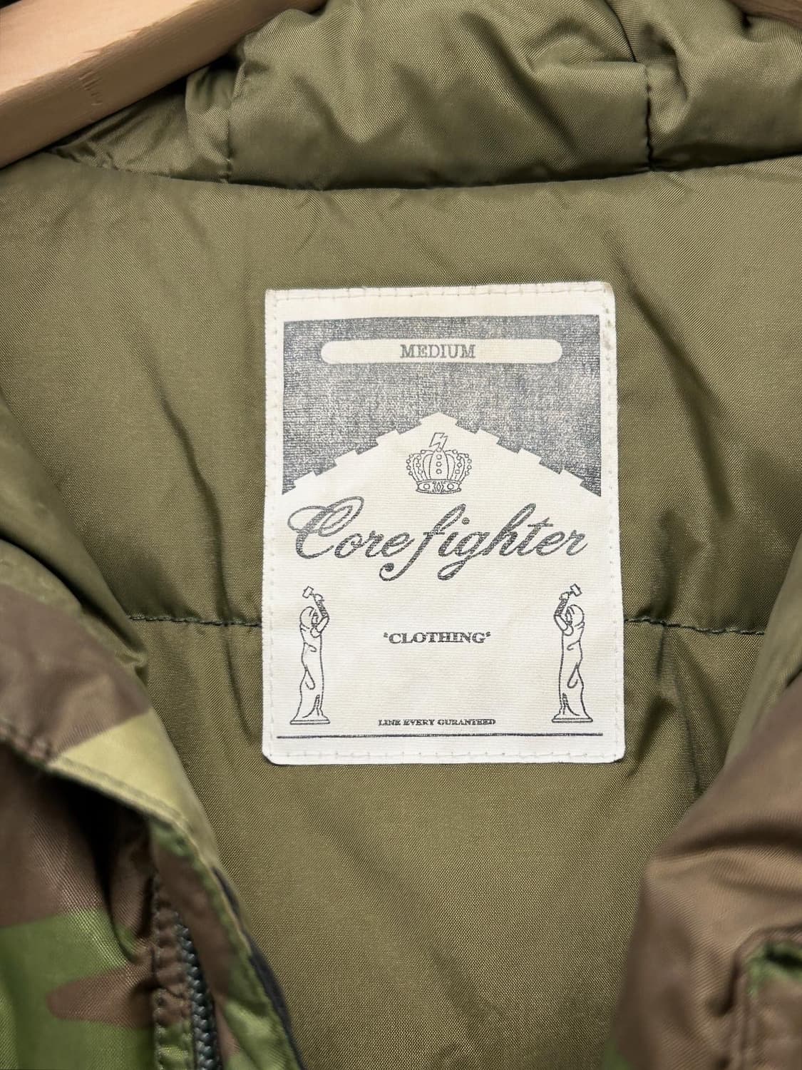 코어파이터 카모 립스탑 롱 다운 파카 상품이미지4